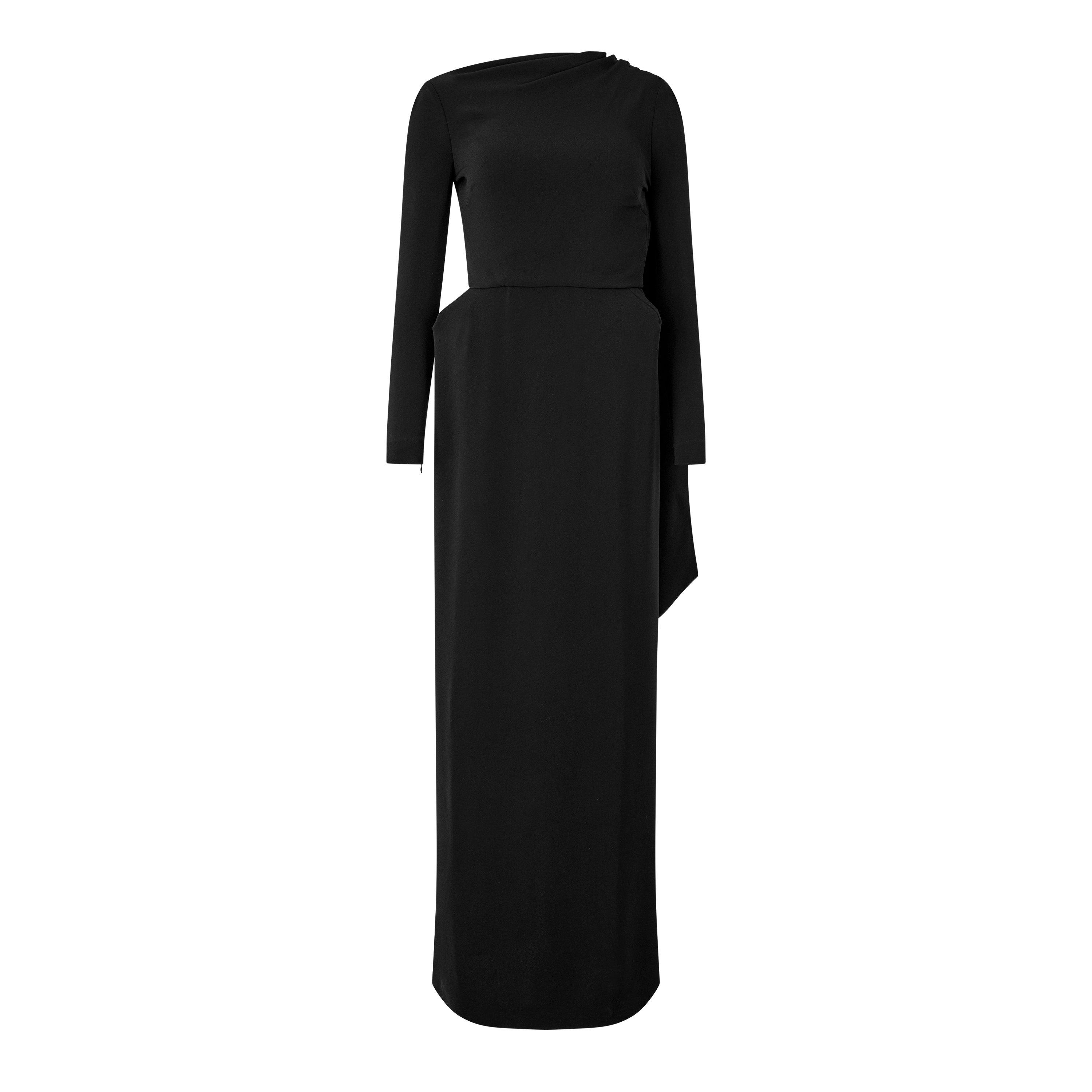 Black - Balenciaga - Cape Gown - 1