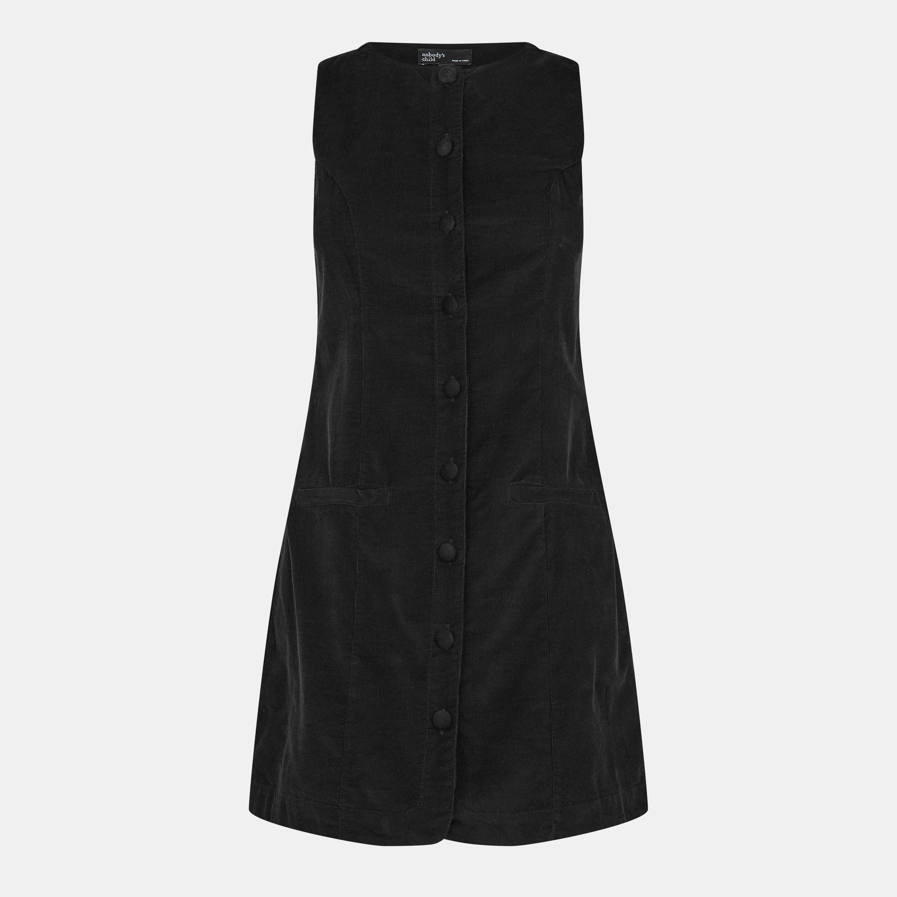 Black - Nobodys Child - Women's Ned Mini Dress - 1