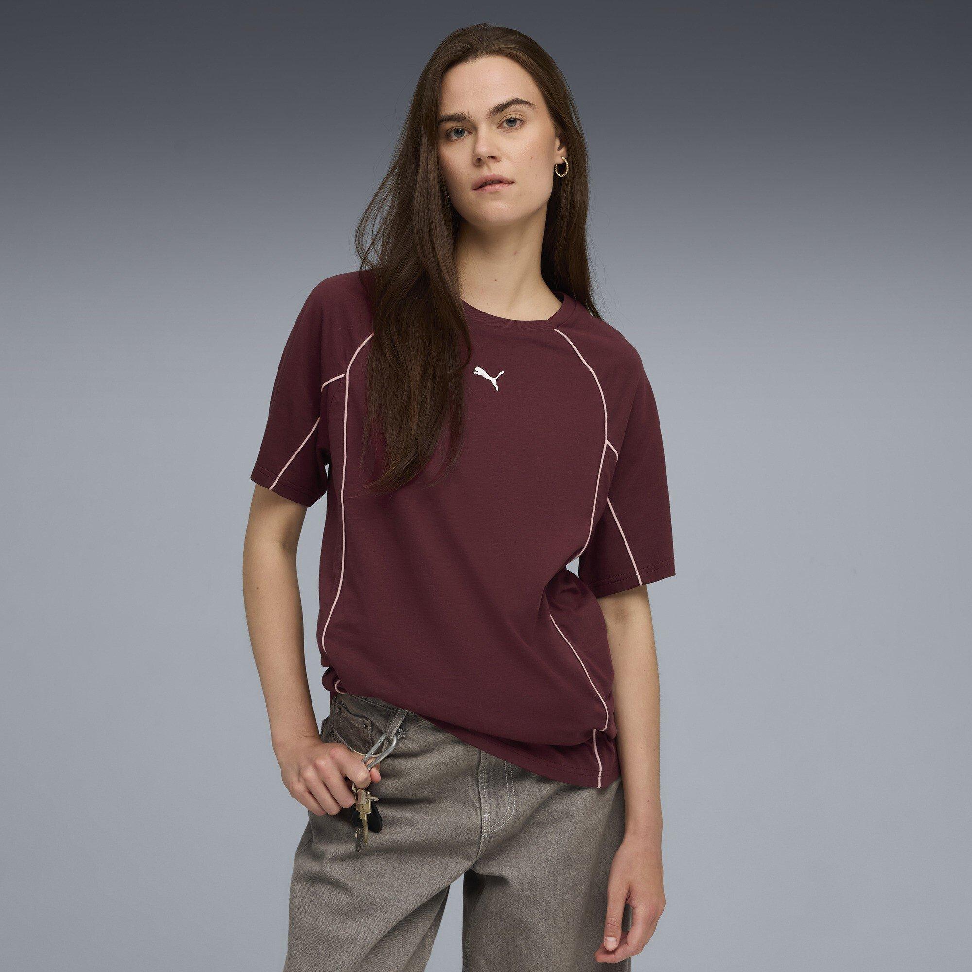 Ruby Skærmen - Puma - Women's Sport Relaxed Tee Oversized Fit T-Shirt - 3