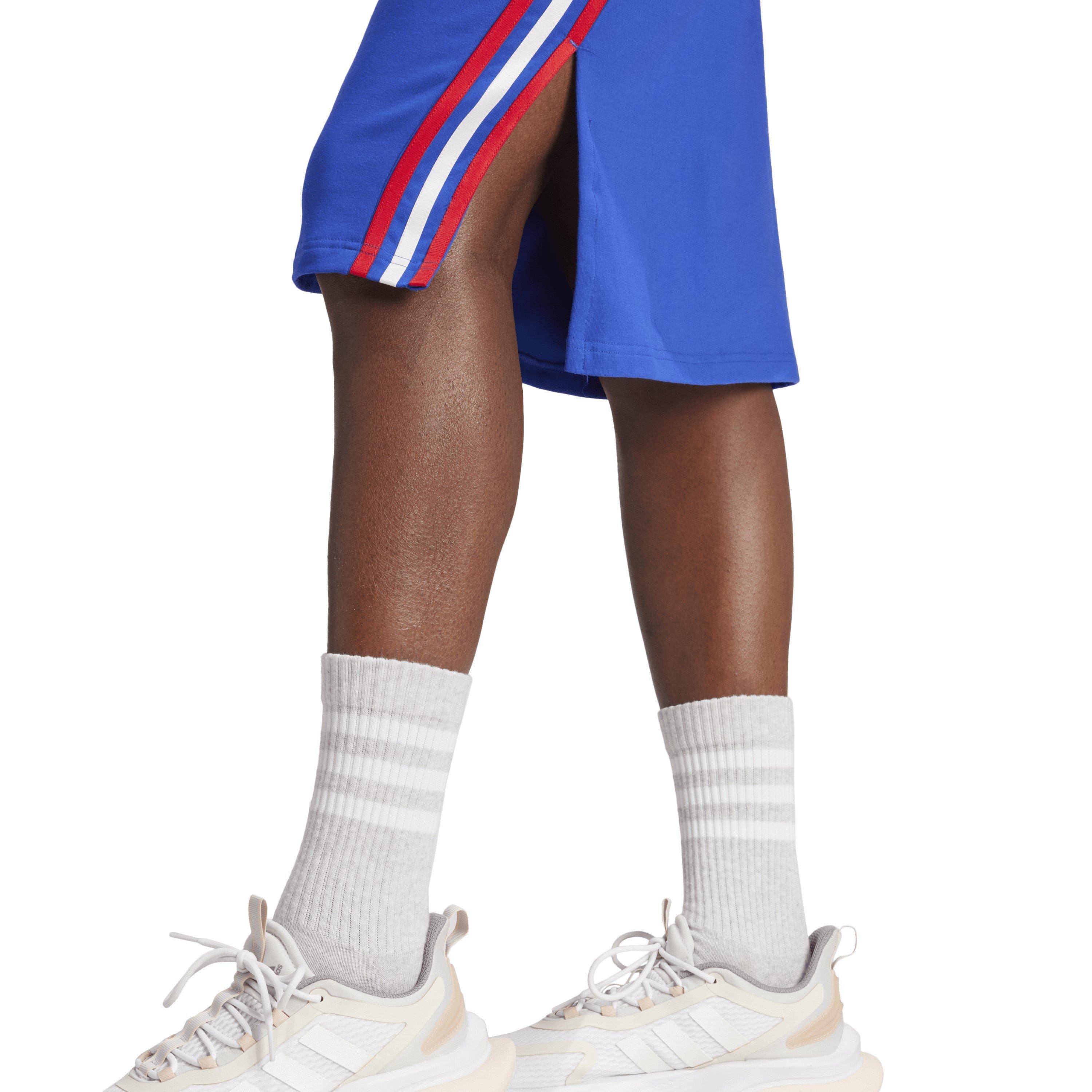 Blå - adidas - W Fi 3s Dress Bodycon Womens - 5