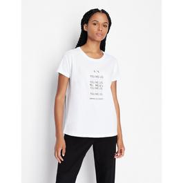 Armani Exchange Foil Logo T Shirt