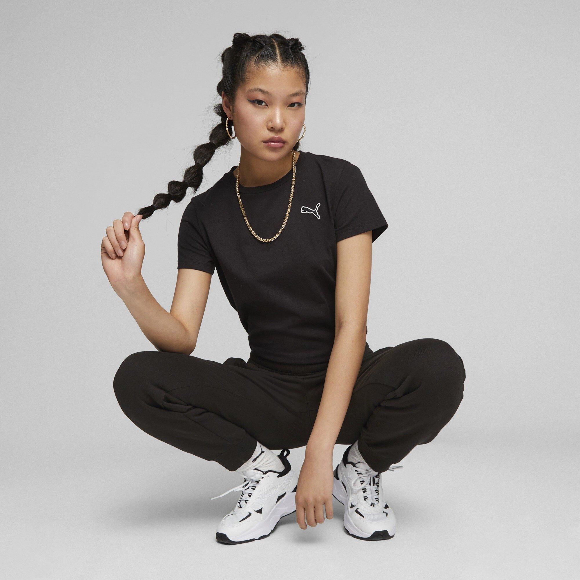 Puma Black - Puma - Puma Better Essentials Tee T-Shirt Womens - 5