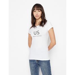 Armani Exchange Us Logo T-Shirt