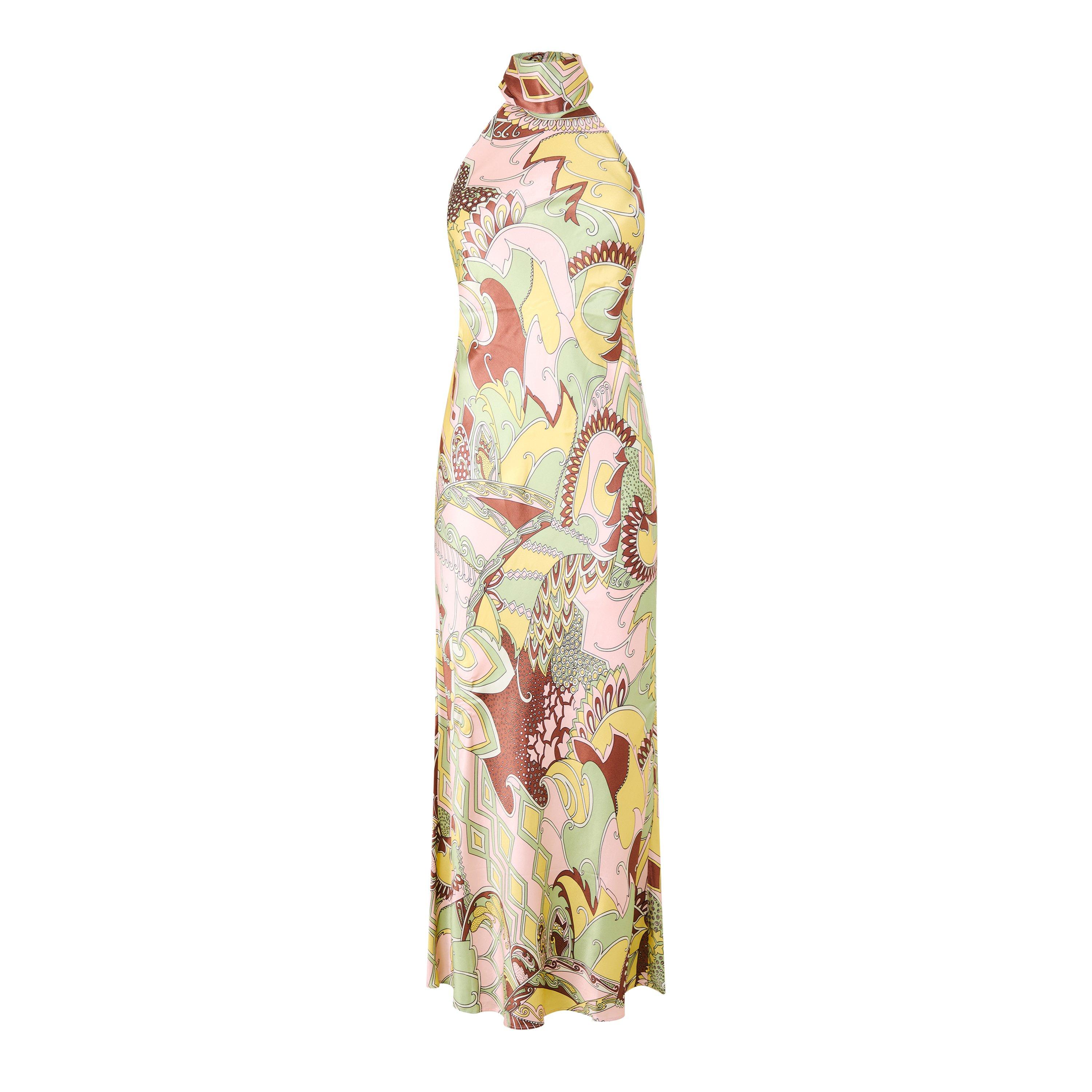 Bianca Green - RIXO - Women's Maura Long Maxi Dress - 1