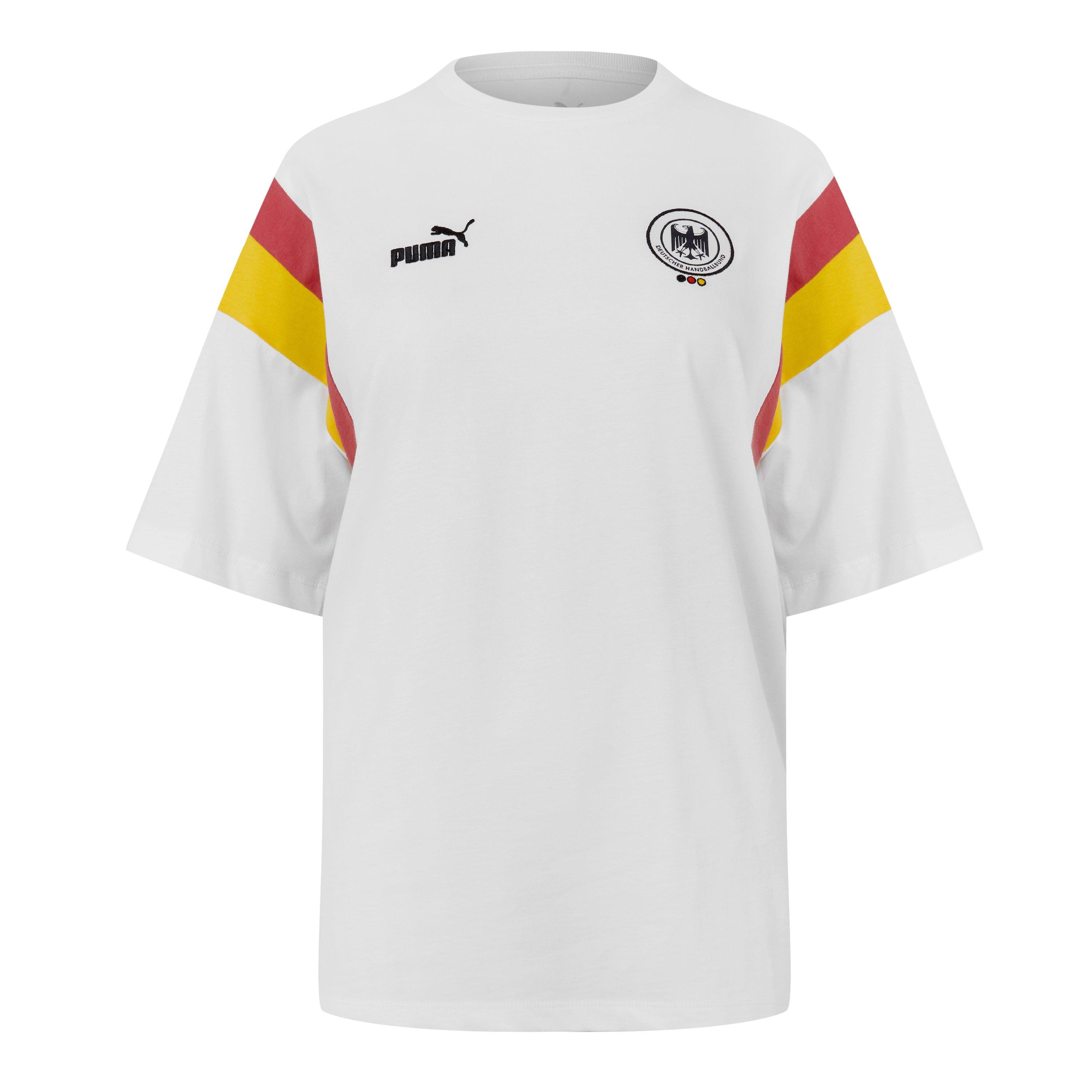 Hvid/Sort - Puma - Women's Dhb Archive T-Shirt - 1