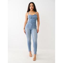 True Religion Denim Jumpsuit Ld99