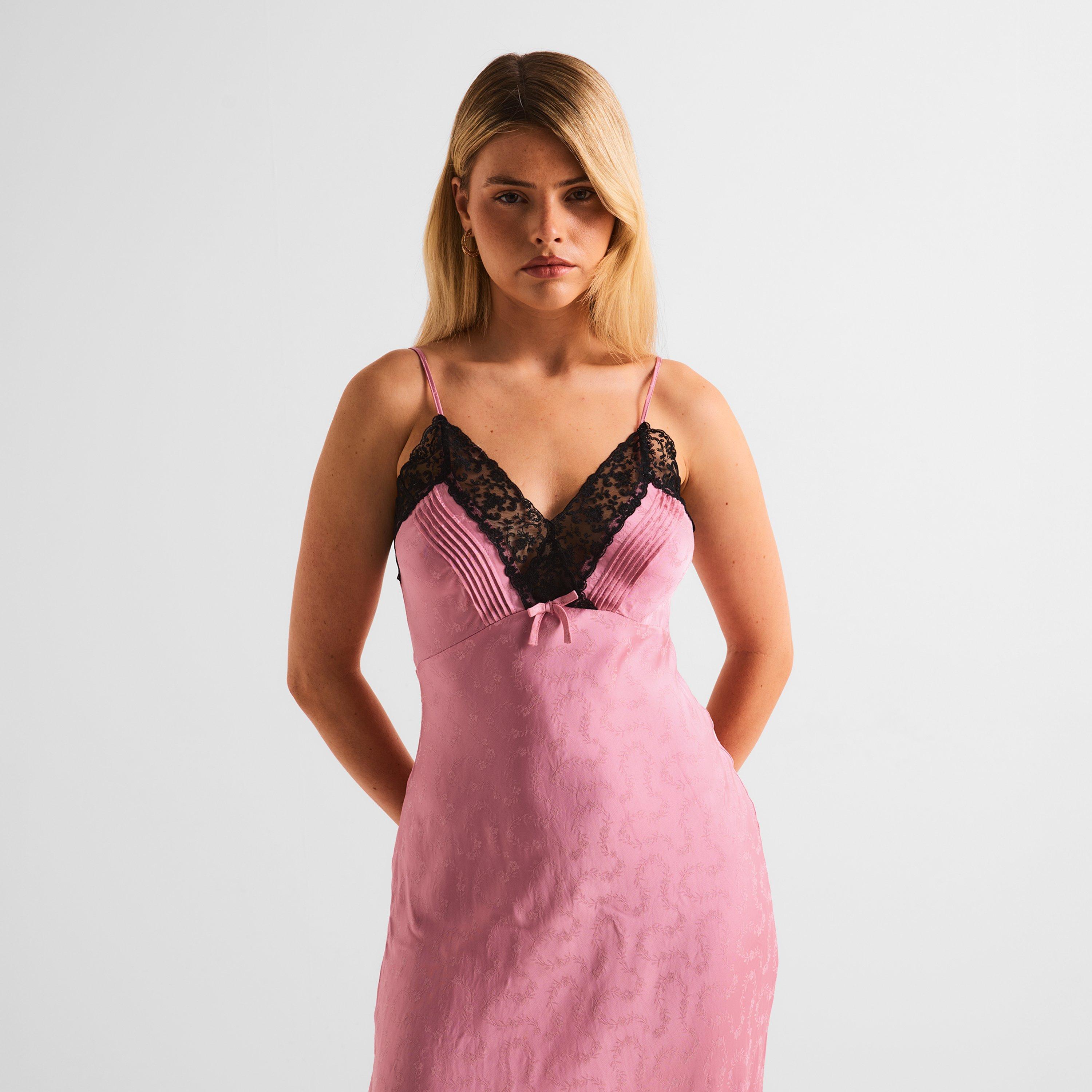 Floral Jac Pink - RIXO - Women's Alberta Long Maxi Dress - 3