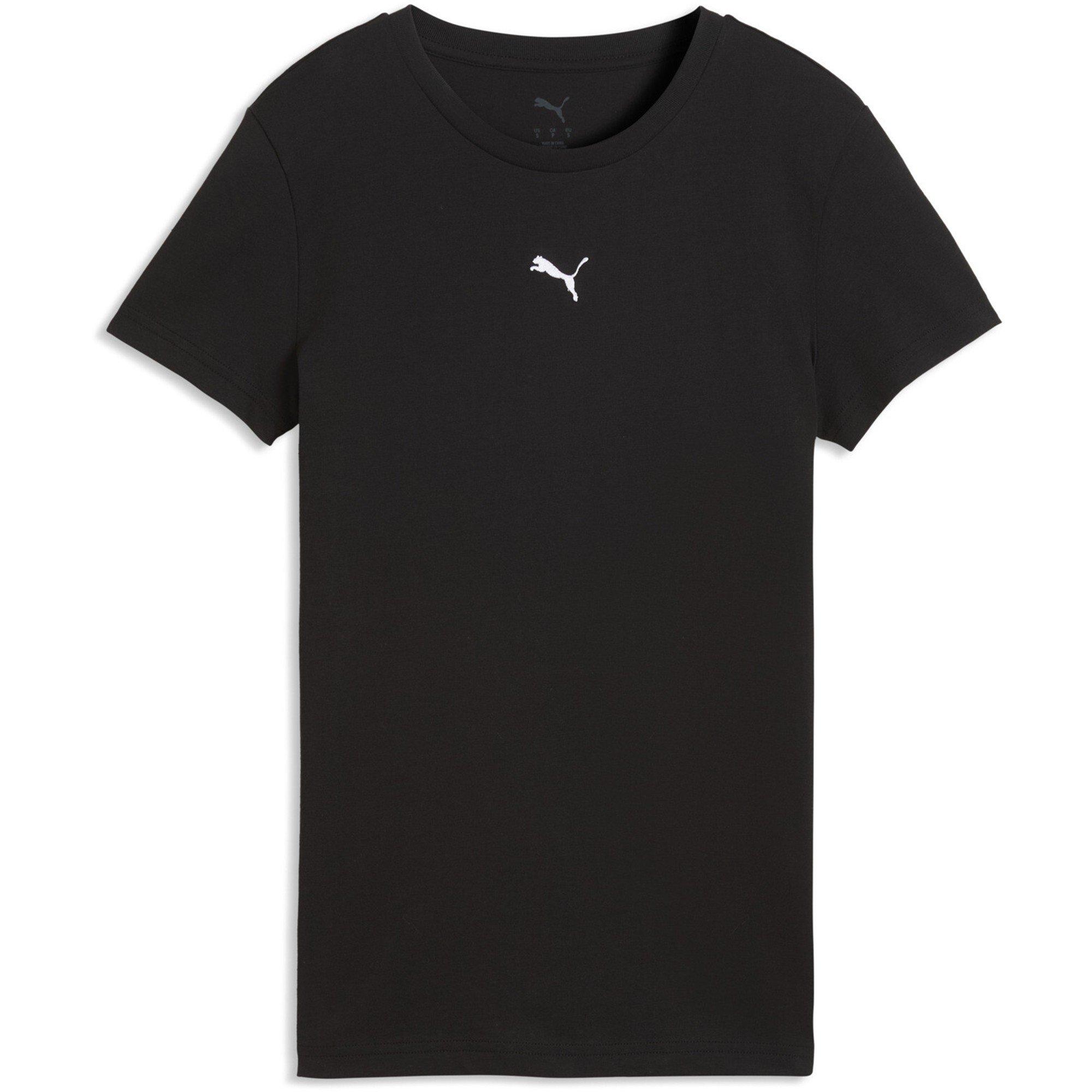 Puma Black - Puma - Women's Cat Logo Cotton Short-Sleeve T-Shirt - 1
