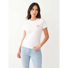 True Religion TR Horseshoe T Shirt Womens