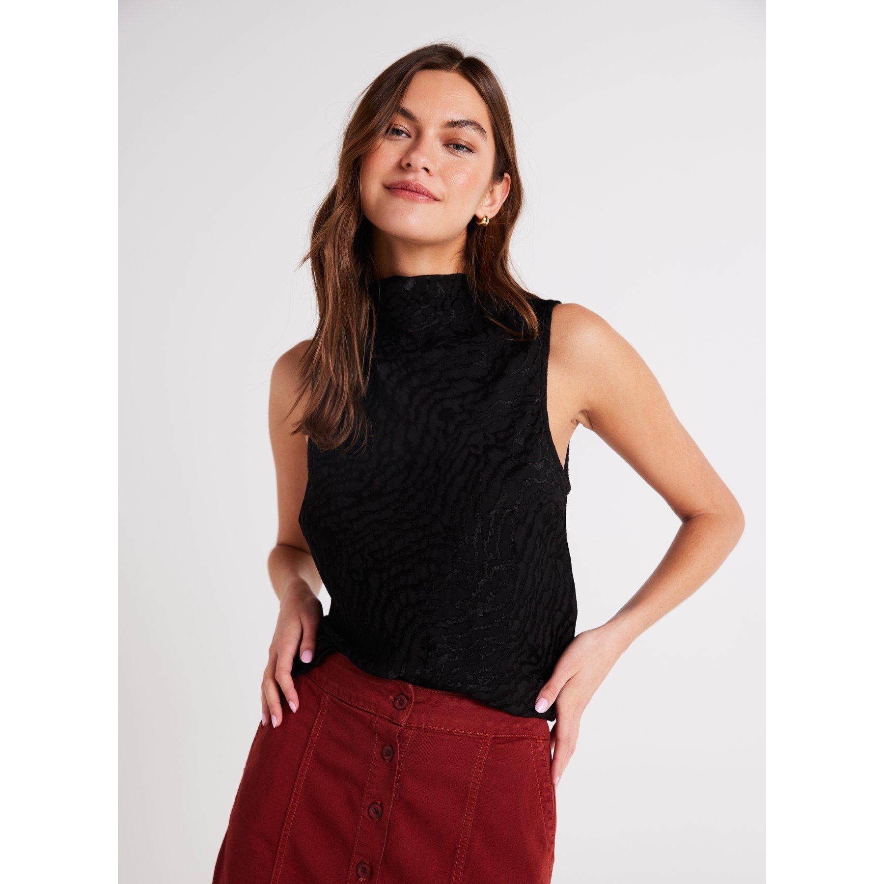 Black - Bella Dahl - Women's Regular Fit T-Shirt - 2