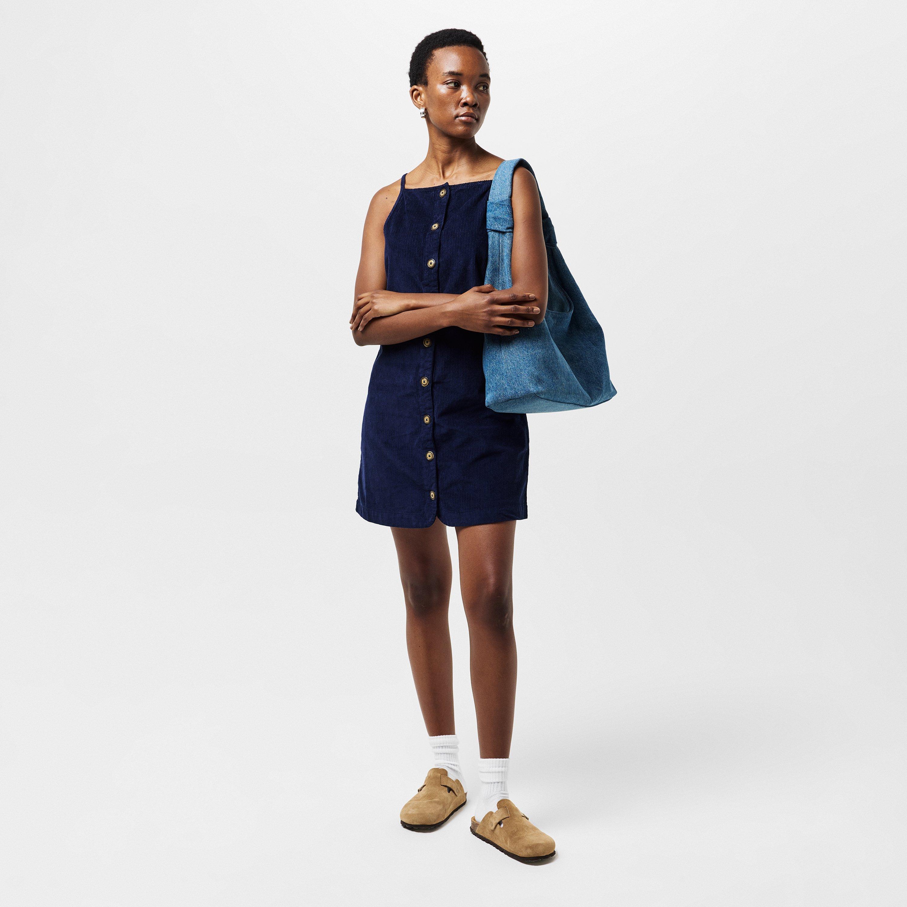 Blå - Nobodys Child - Women's Pinafore Dress - 6