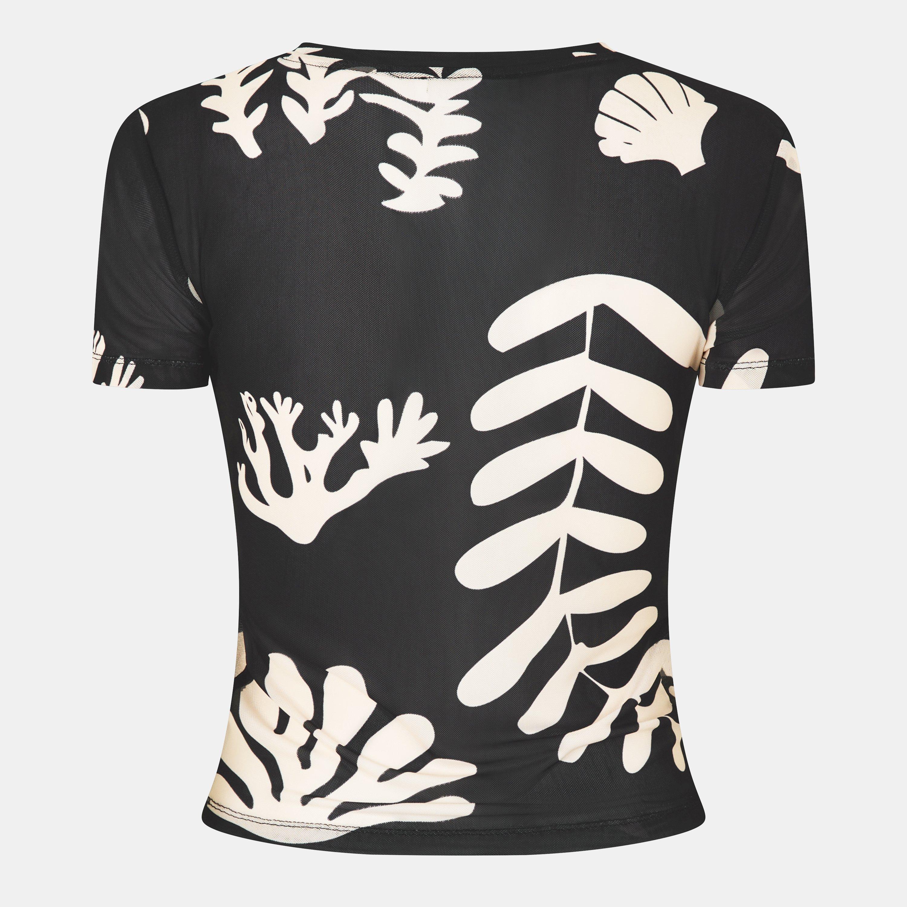Abstract Coral - Edited - Edited Hauke T-Shirt - 2