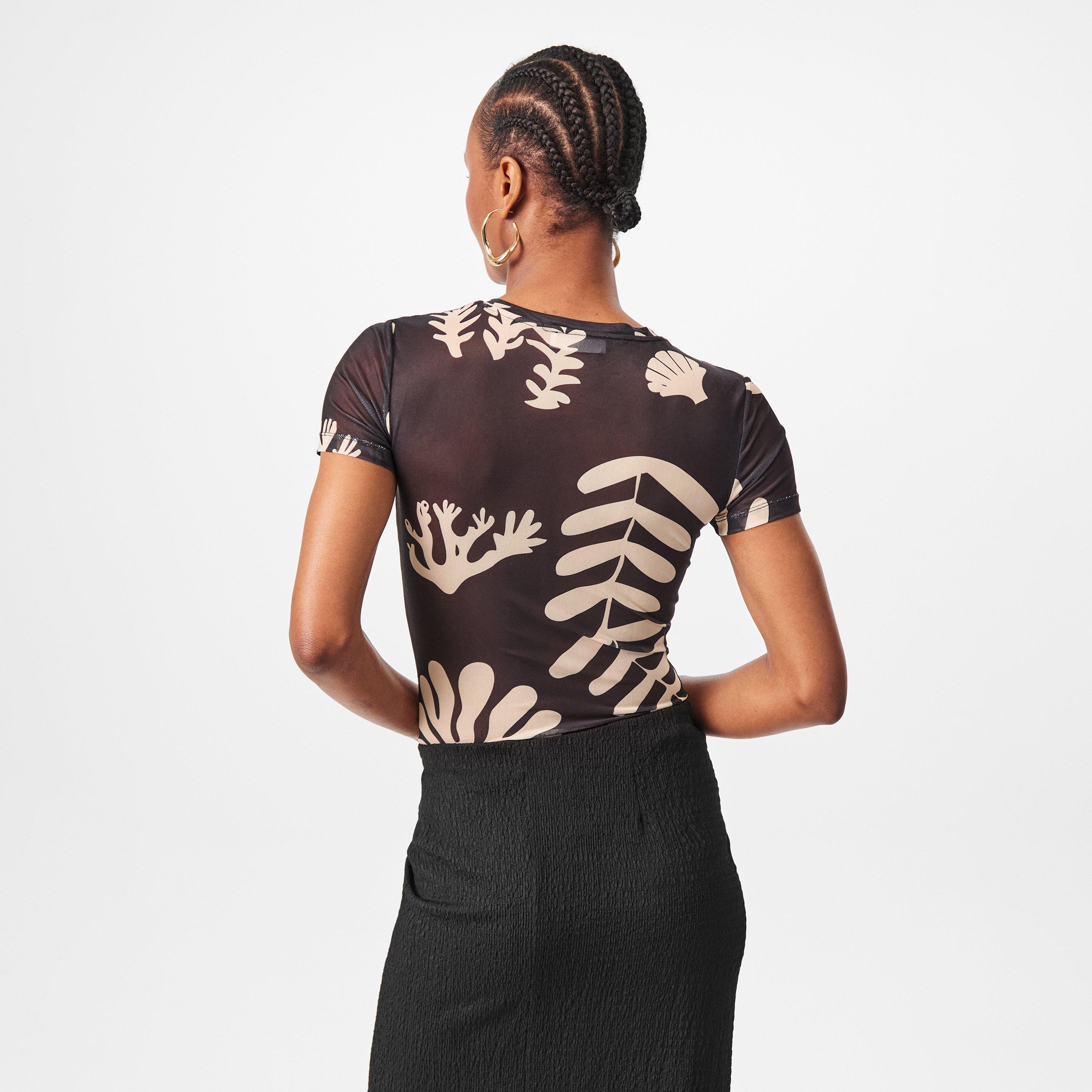 Abstract Coral - Edited - Edited Hauke T-Shirt - 4