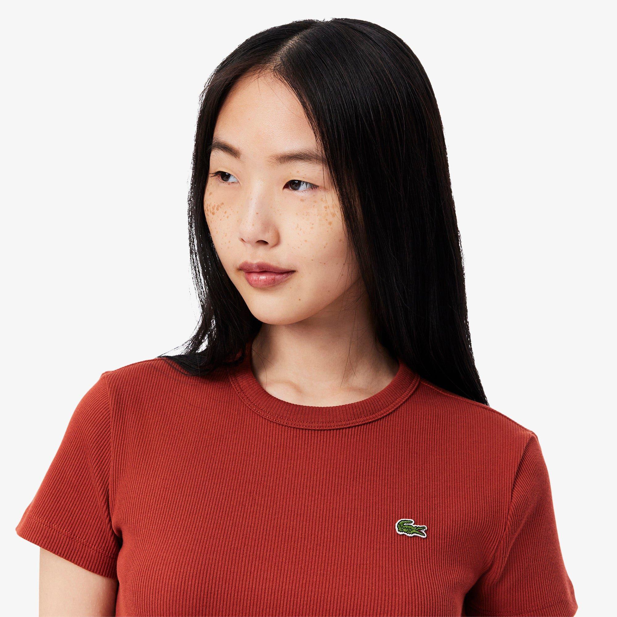 IBERIS - Lacoste - Women's Rib Slim Fit T-Shirt - 3