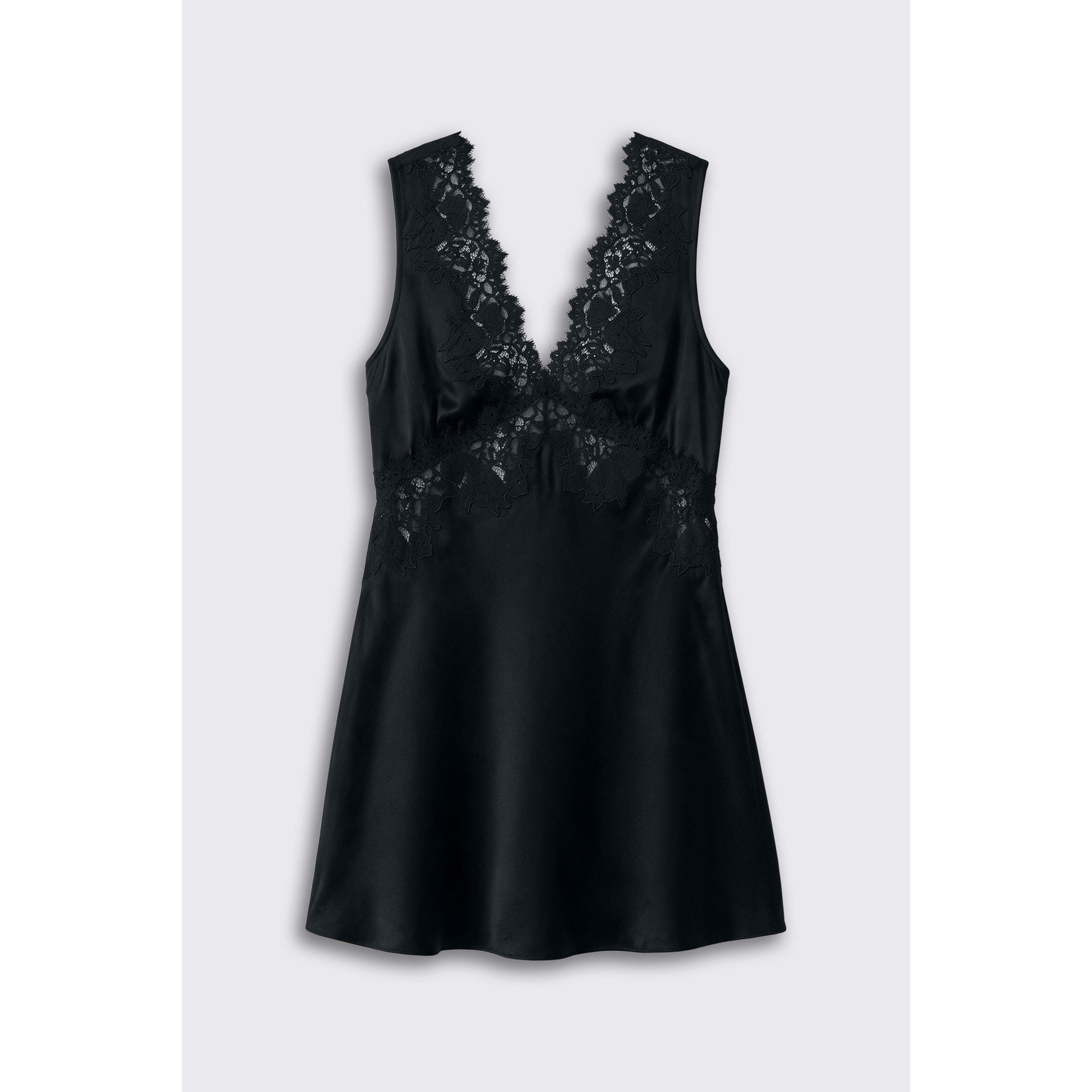 Black - RIXO - Women's Rhegan Mini Dress - 1