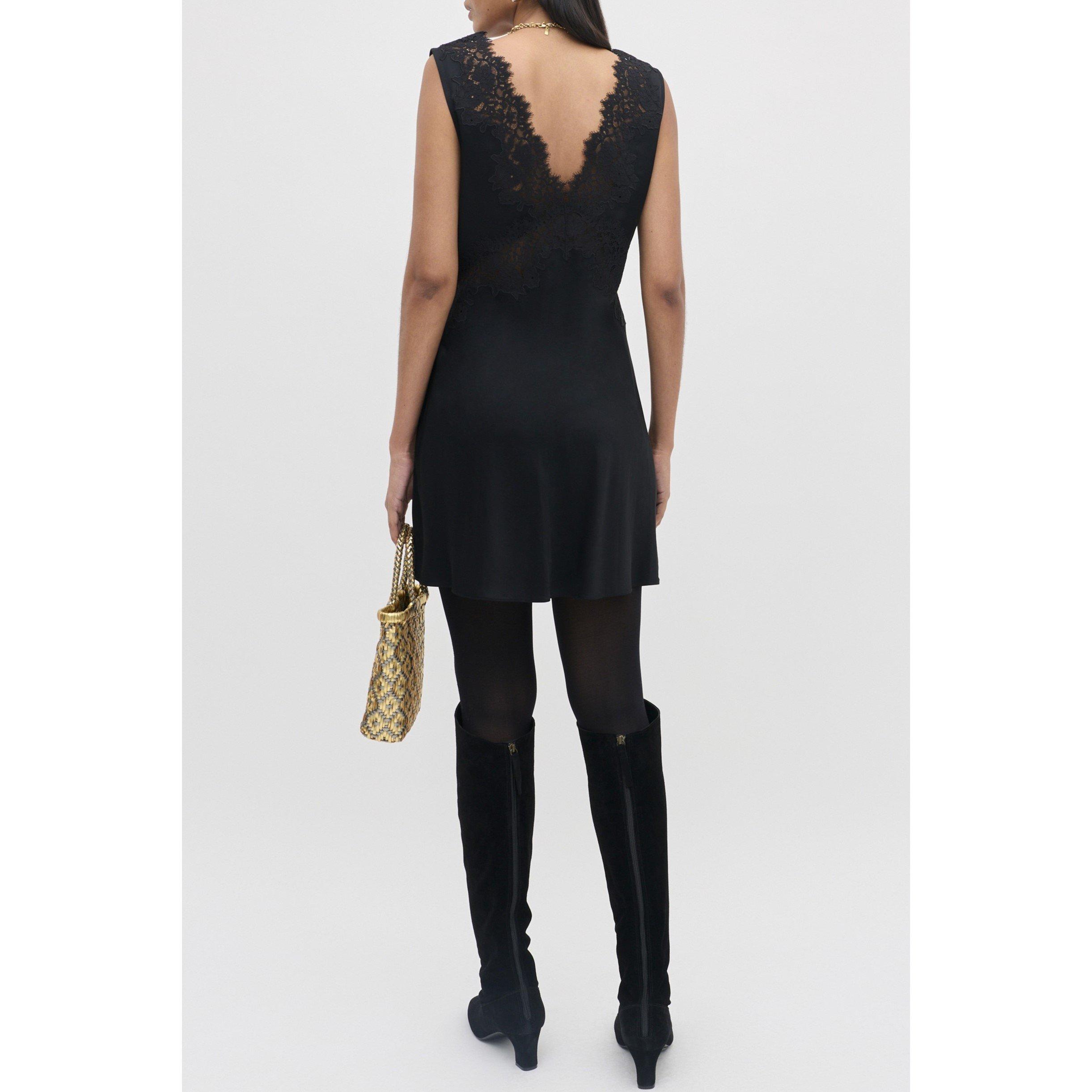 Black - RIXO - Women's Rhegan Mini Dress - 4