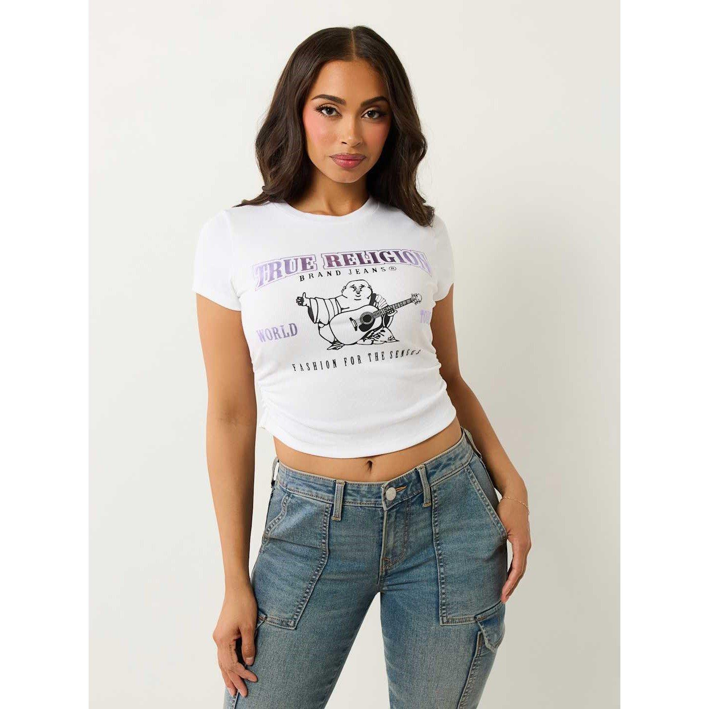 True Religion Gathered Regular Fit T-Shirt