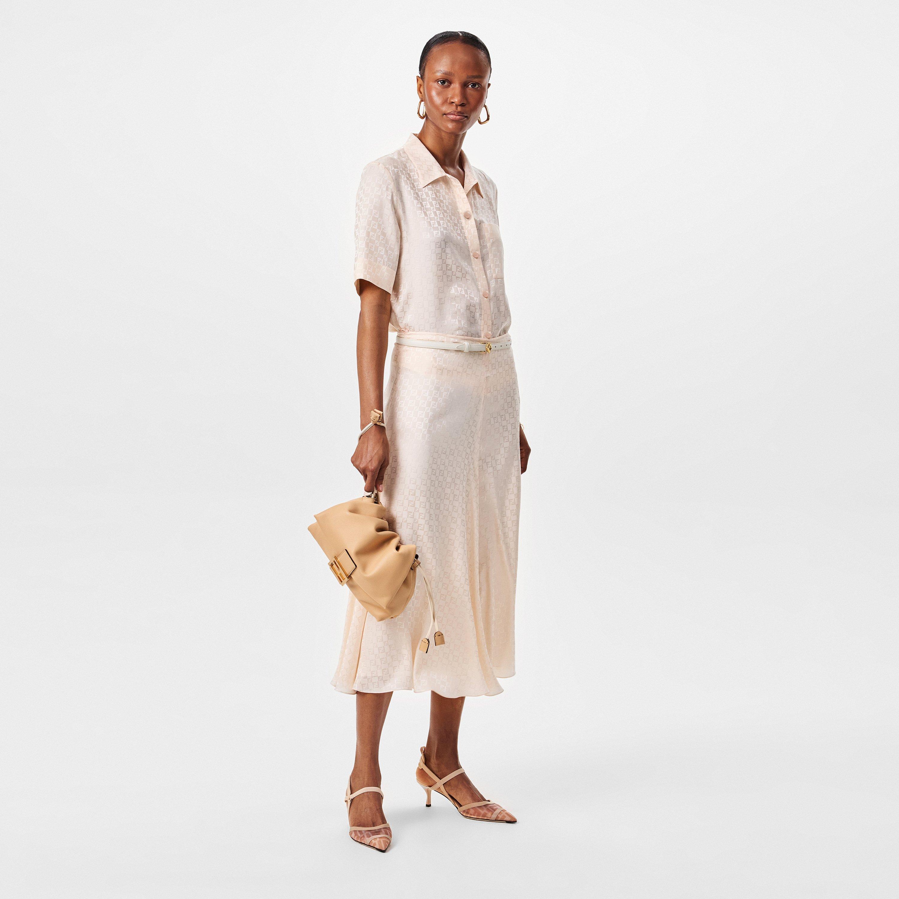 Peach Sorbet - Fendi - Ff Silk Shirt - 6