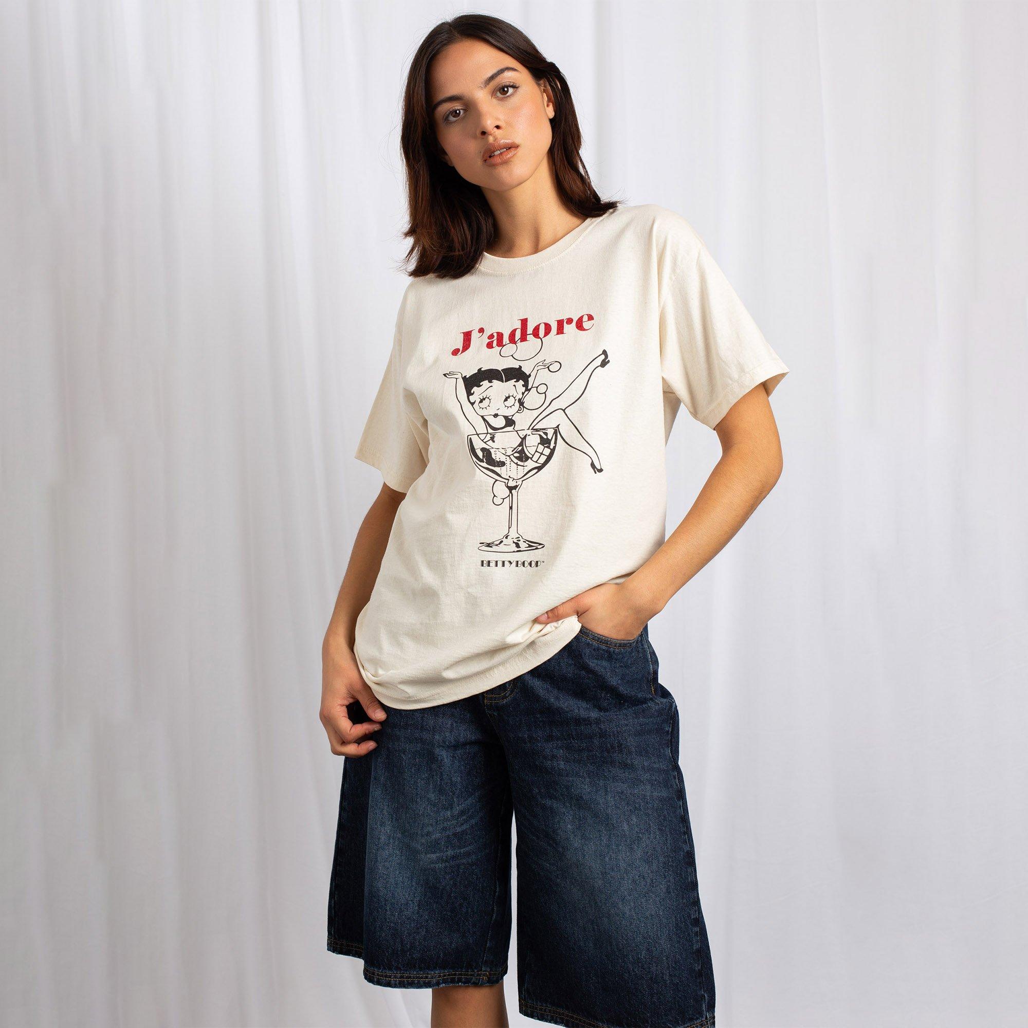 NATURAL - Daisy Street - Oversized T-Shirt - 4