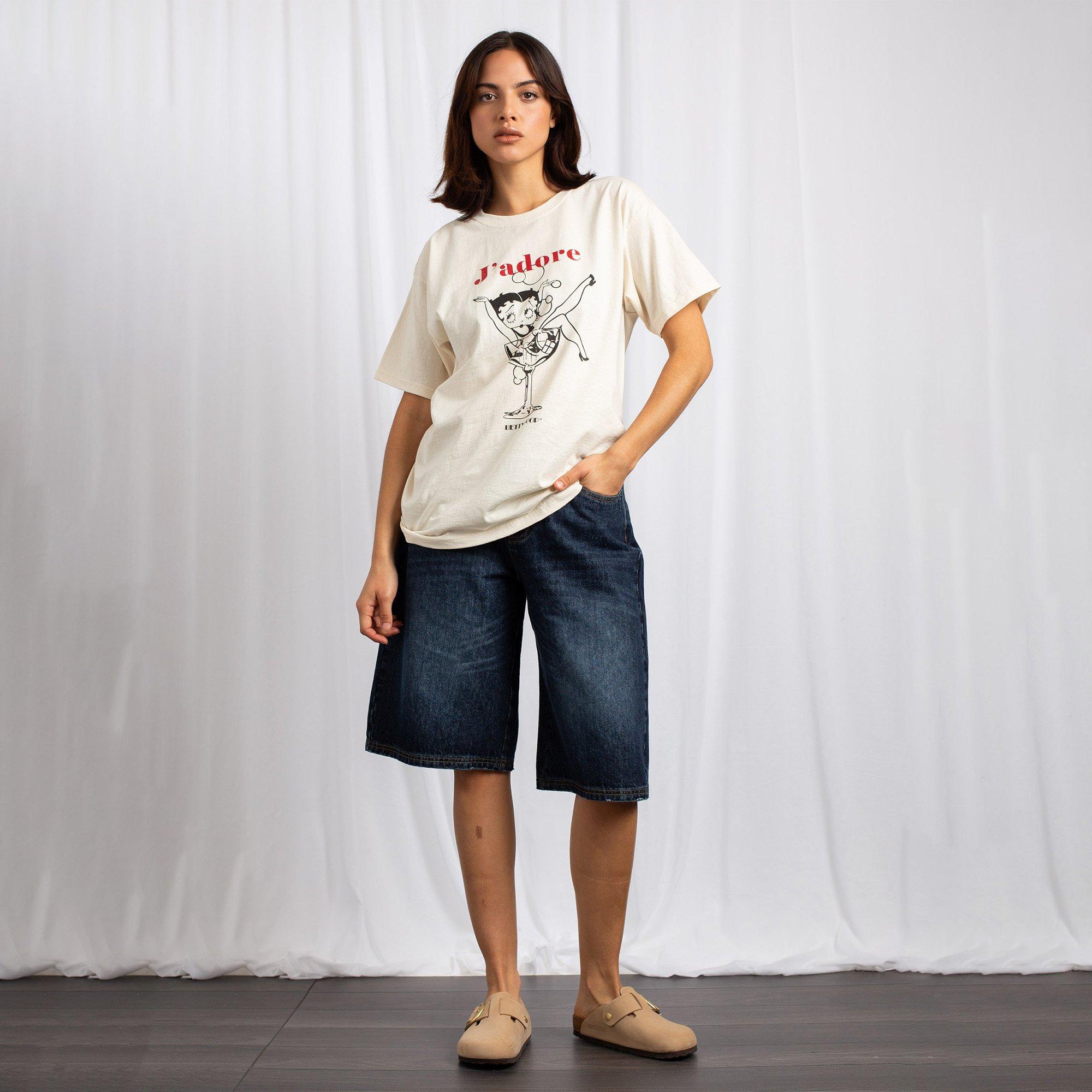 NATURAL - Daisy Street - Oversized T-Shirt - 5
