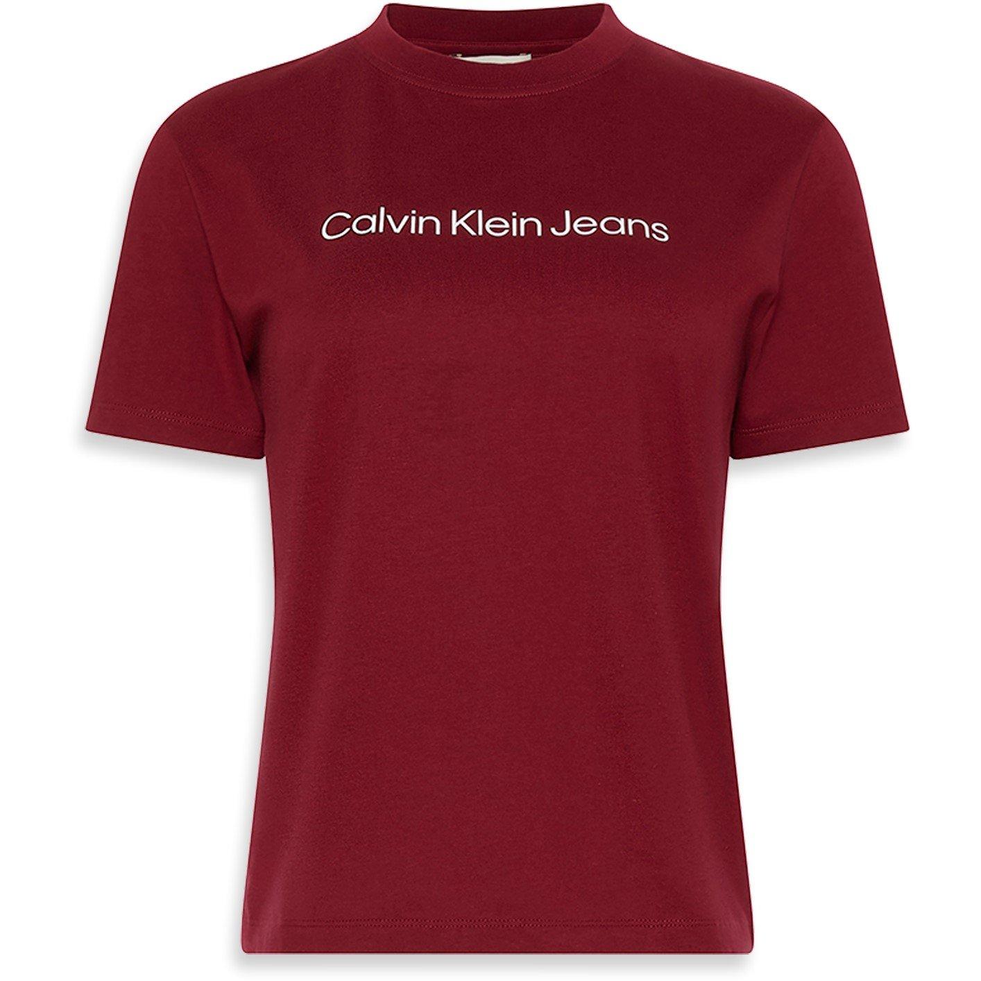 Magenta Jewel - Calvin Klein Jeans - Women's Regular Fit T-Shirt - 1