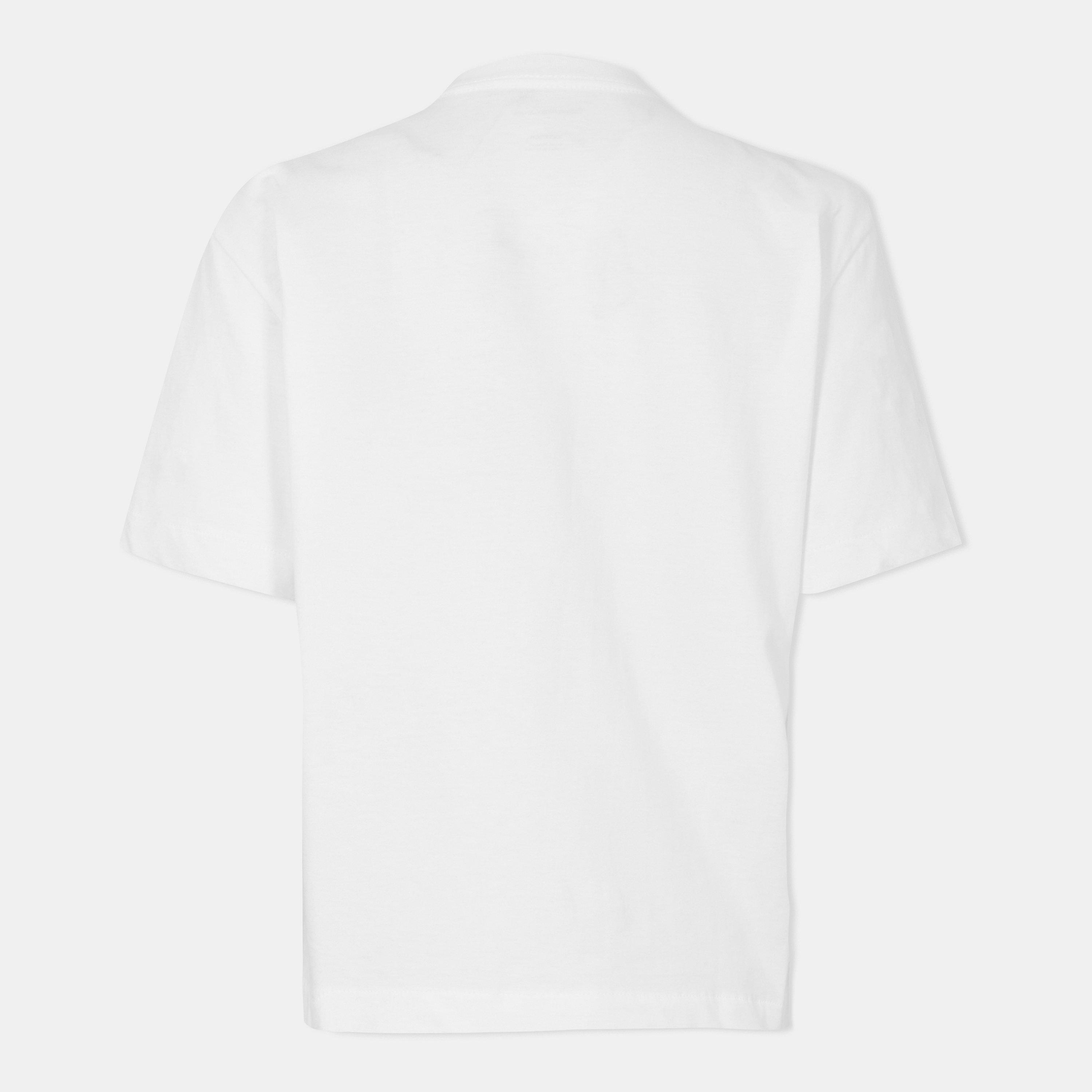 Brilliant White - Calvin Klein Jeans - Women's CKJ Flower Box Oversized T-Shirt - 2