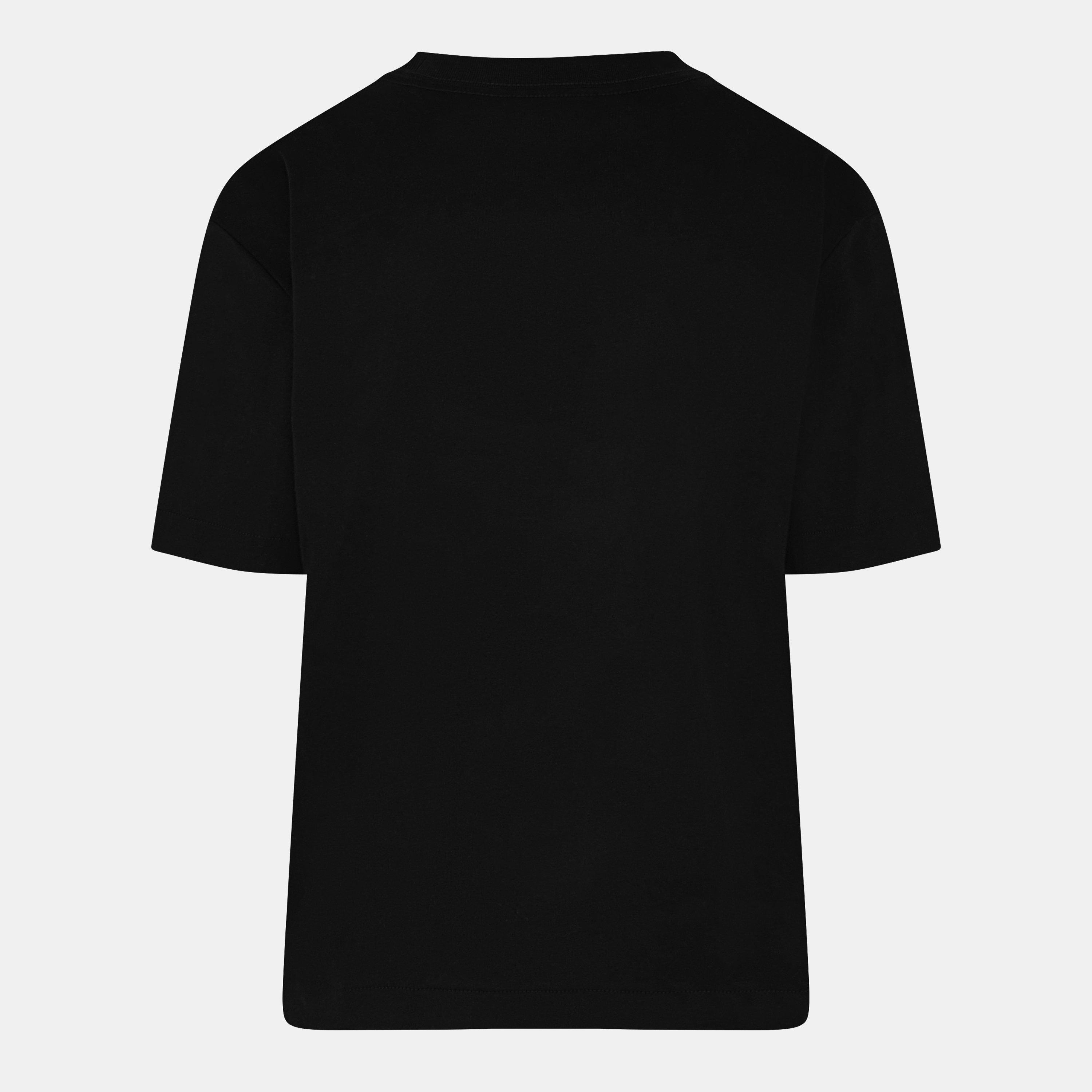 Black - Calvin Klein Jeans - Women's Boxy Fit Oversized T-Shirt - 2