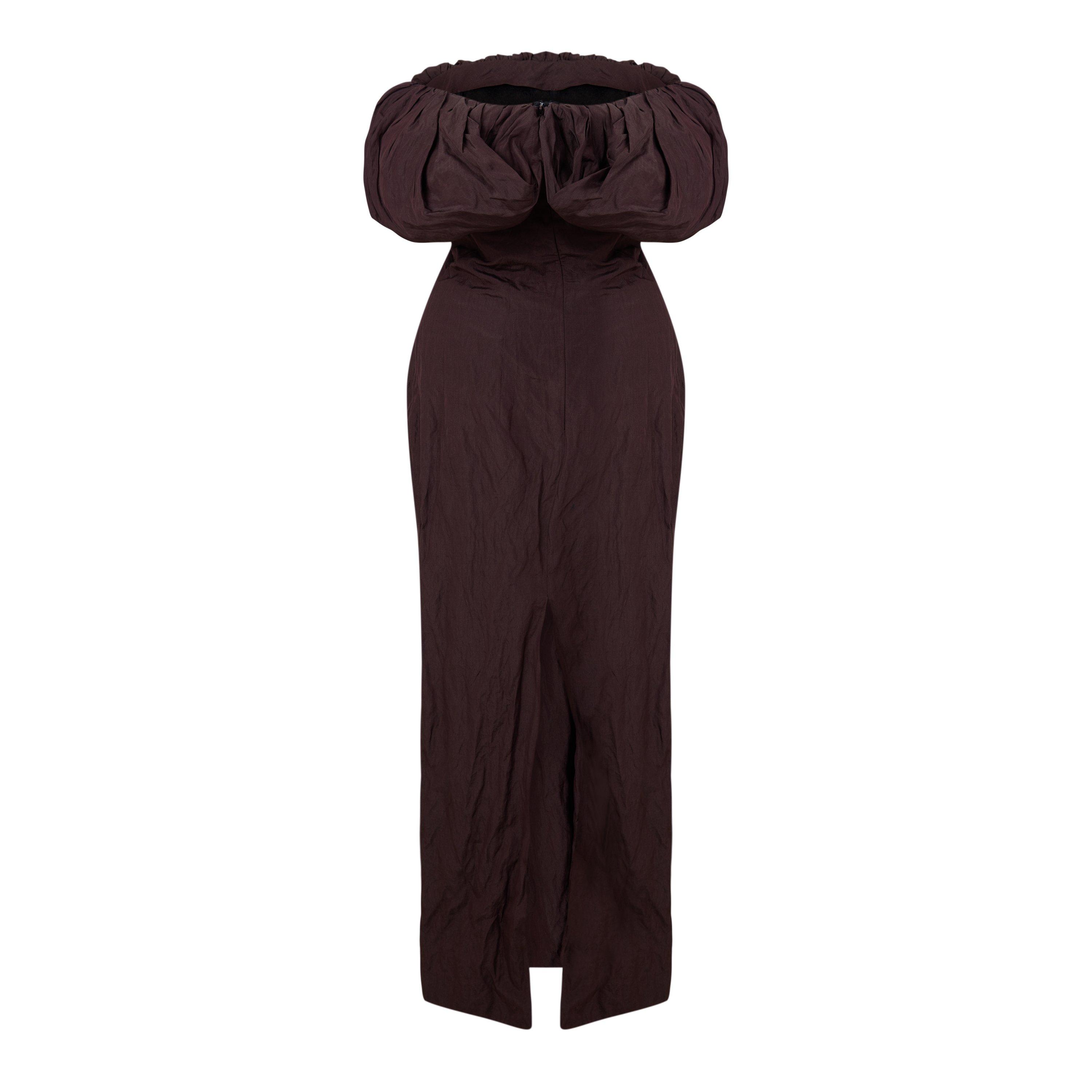 Brown - Magda Butrym - Magda Dress 13 Ld63 - 2