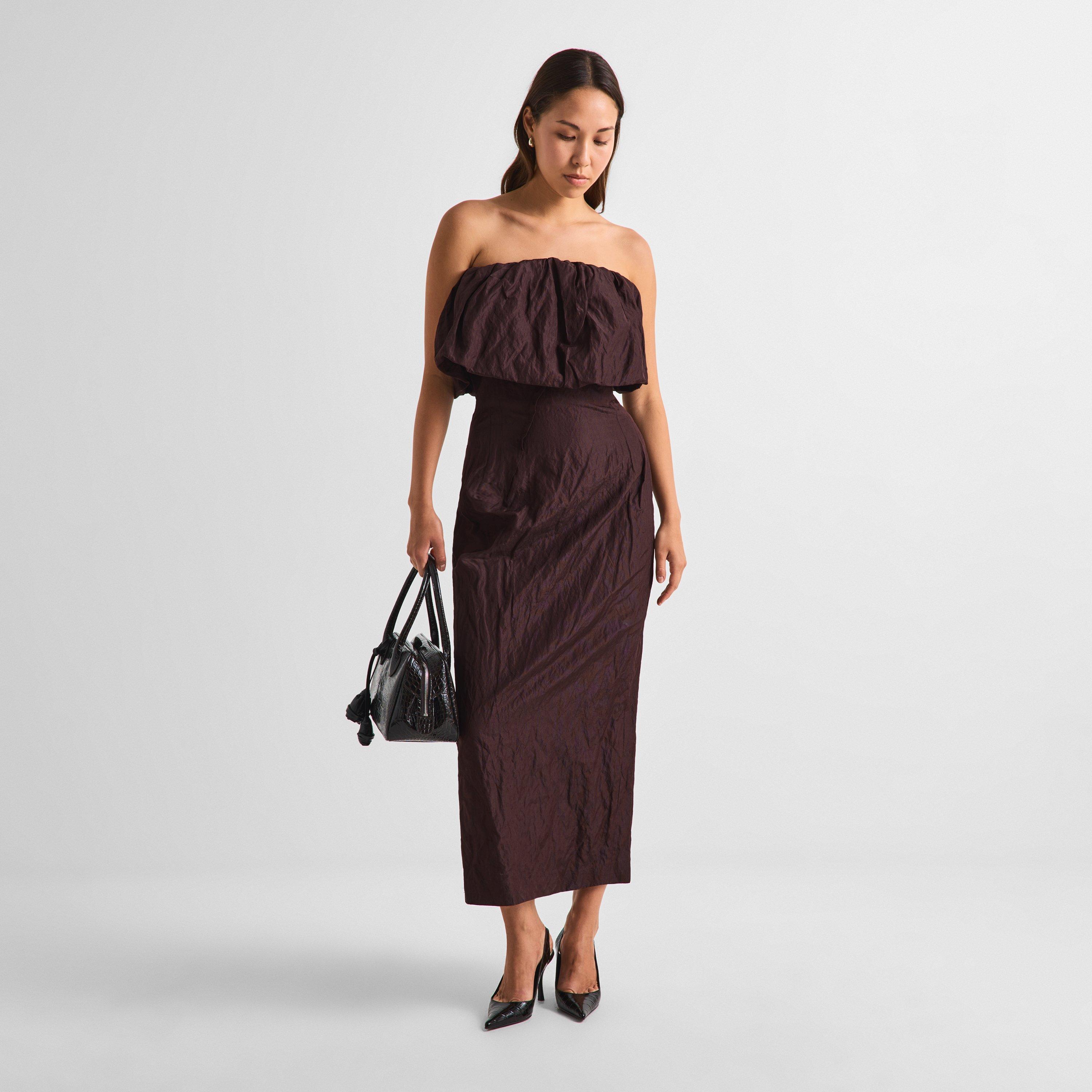 Brown - Magda Butrym - Magda Dress 13 Ld63 - 6