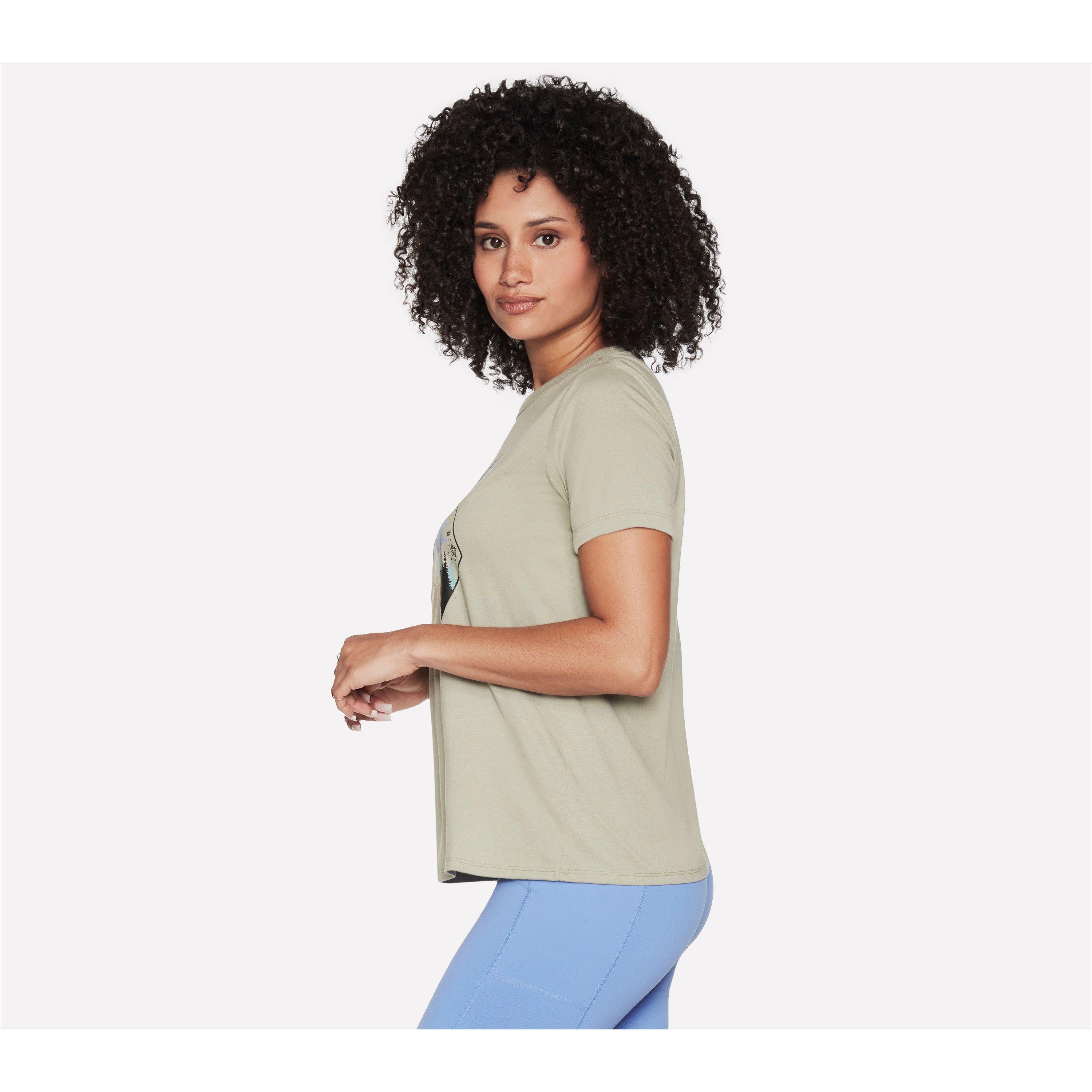 Groen - Skechers - Regular Fit T-Shirt - 3