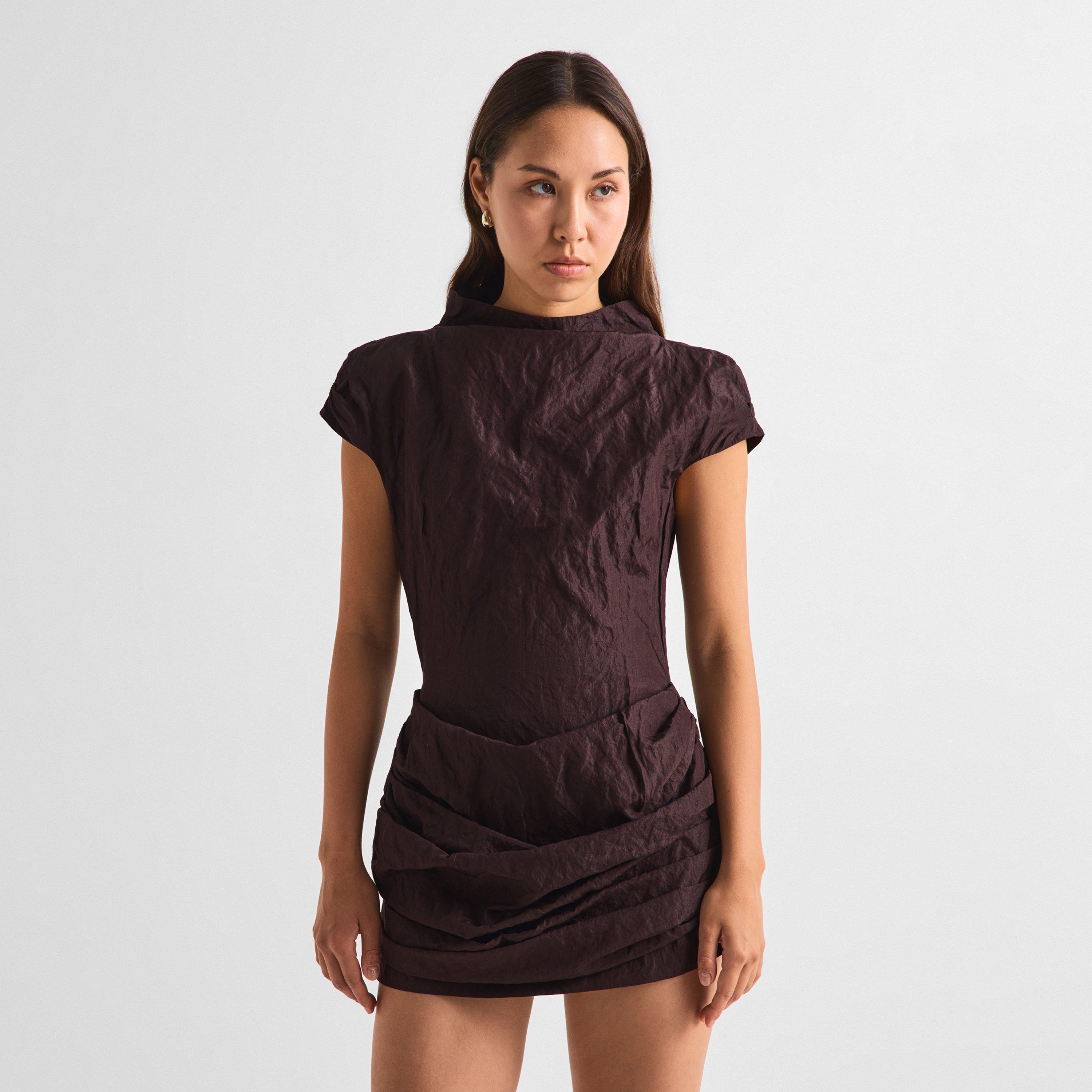 Brown - Magda Butrym - Magda Dress 48 Ld63 - 3