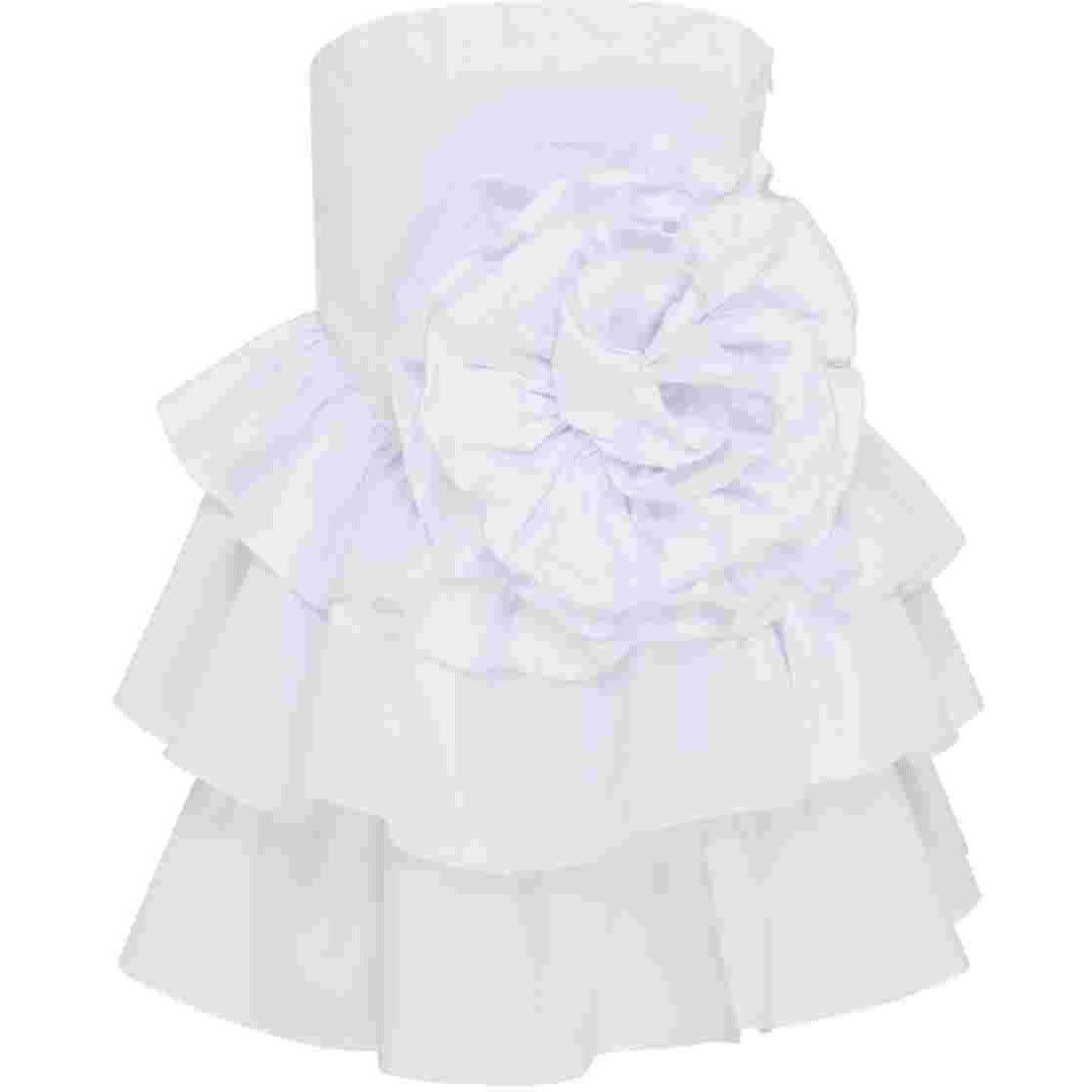 Hvid - Collective The Label - The Label White Frill Layered Mini-Dress - 4