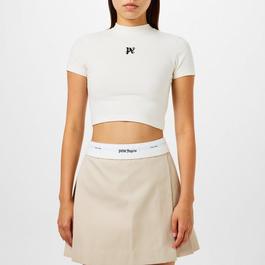 Palm Angels Monogram Fitted T Shirt