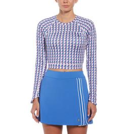 Original Penguin Long Sleeve Cropped T-Shirt Womens
