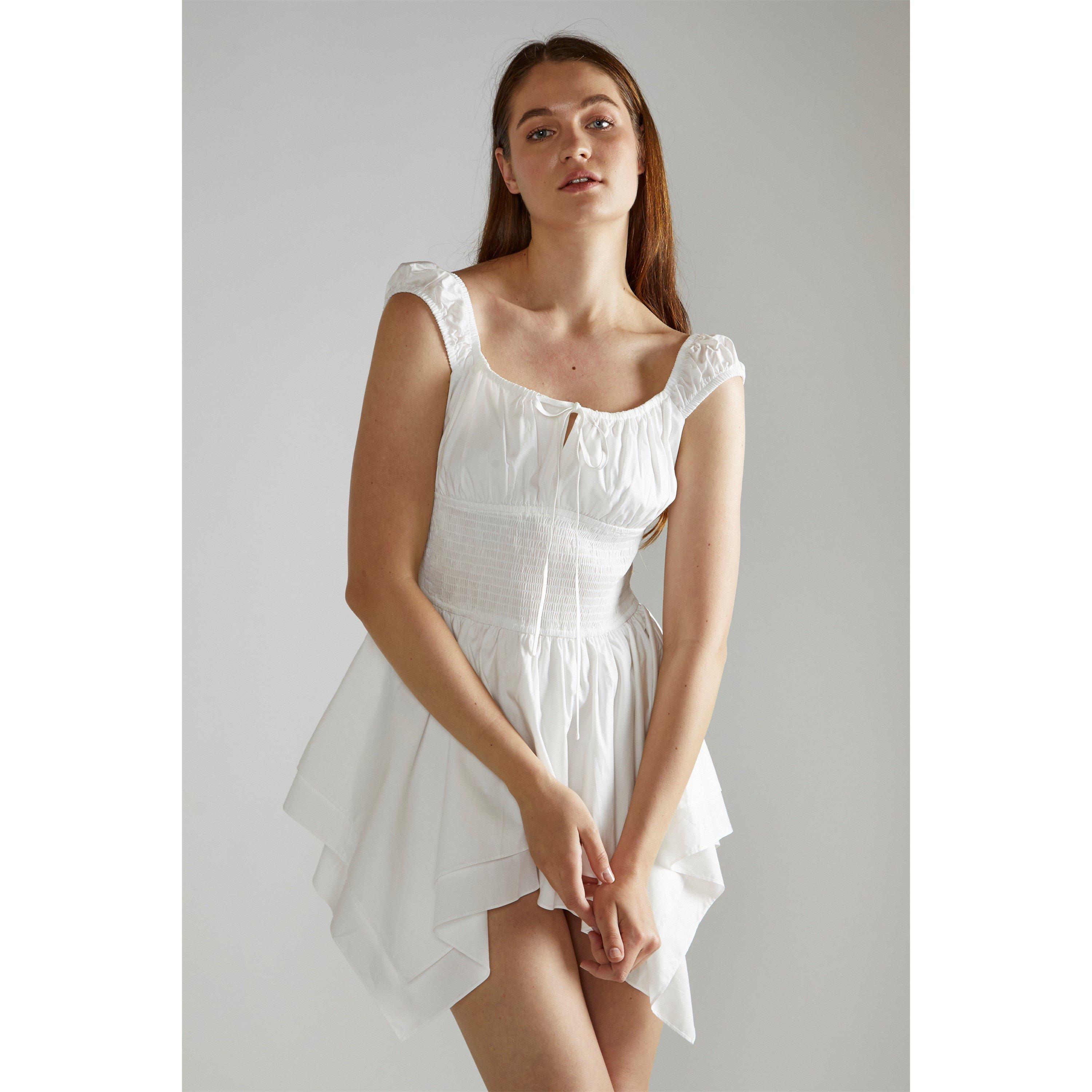 Weiß - Narrated - White Skater Mini-Dress - 2