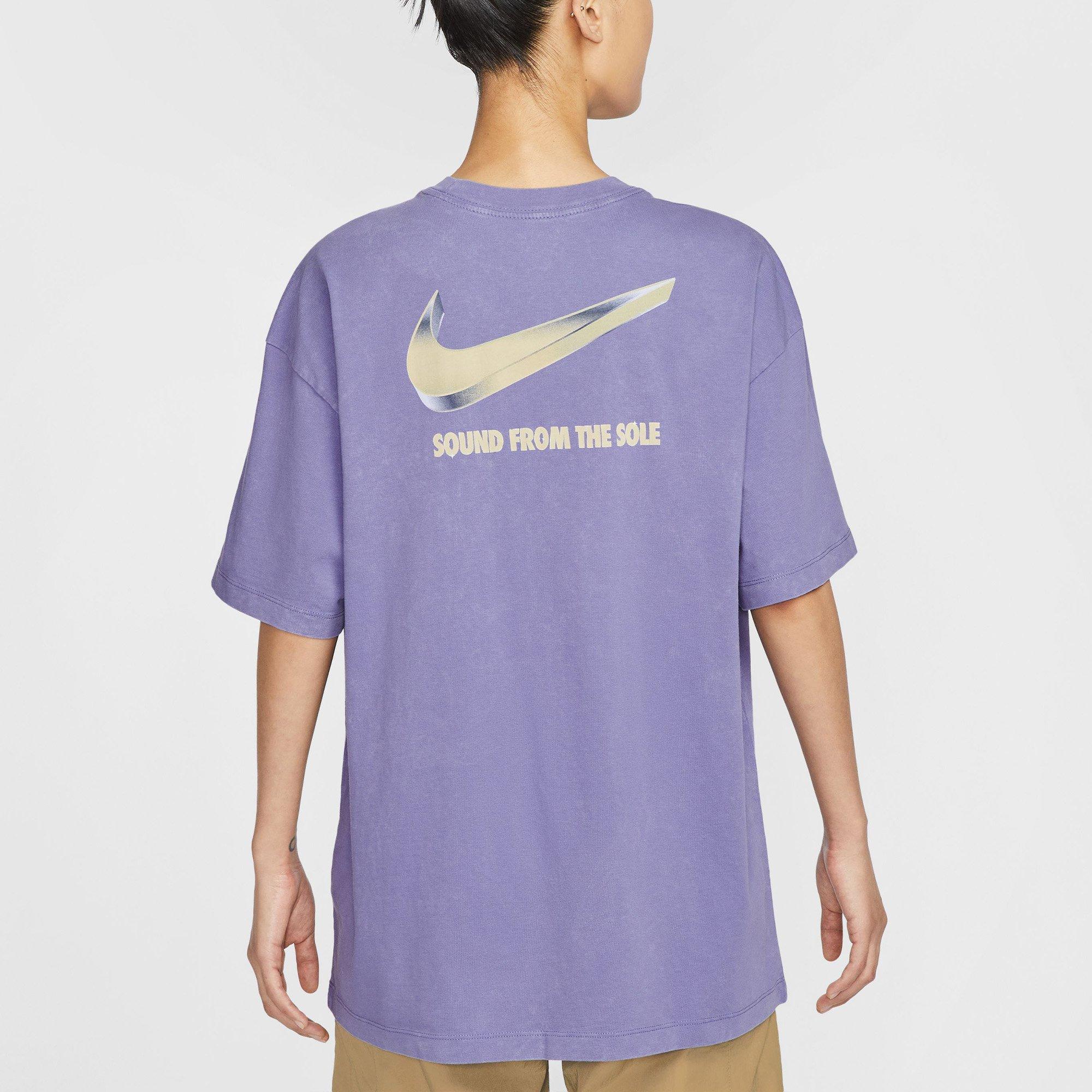 Dusty Amethyst - Nike - Sportswear Womens Oversized T-Shirt - 2