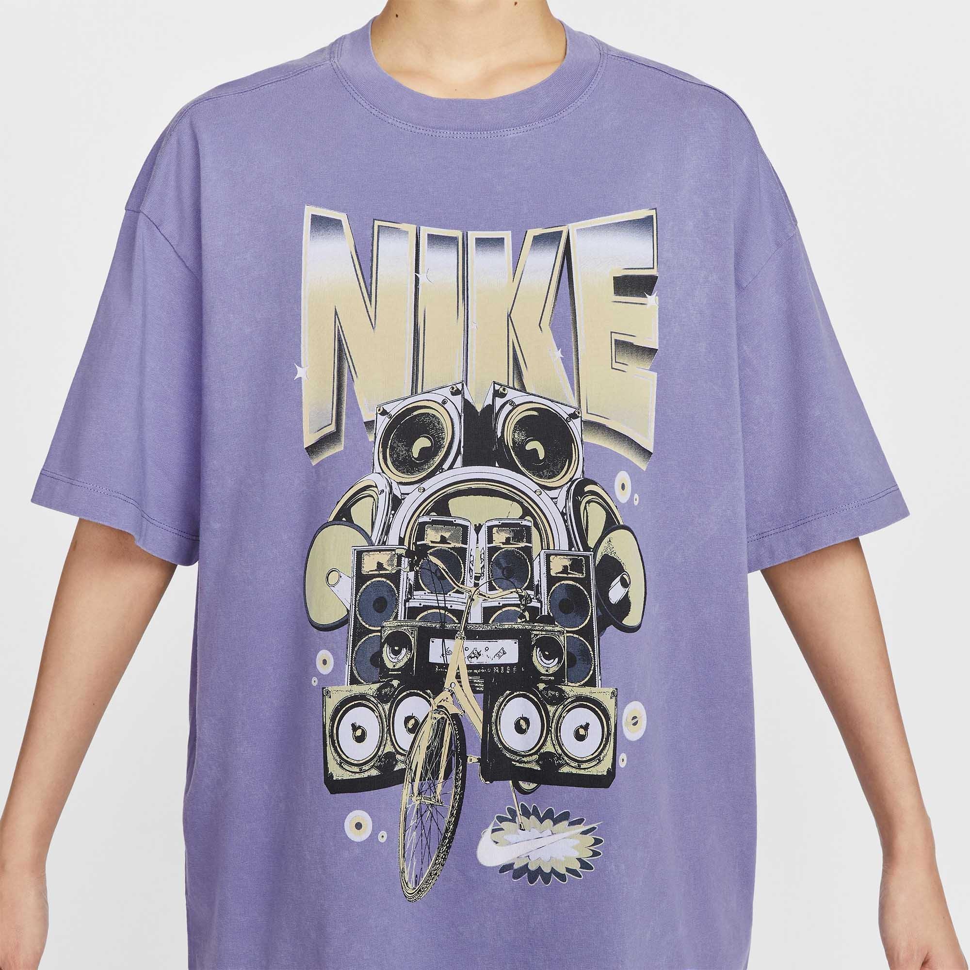 Dusty Amethyst - Nike - Sportswear Womens Oversized T-Shirt - 3
