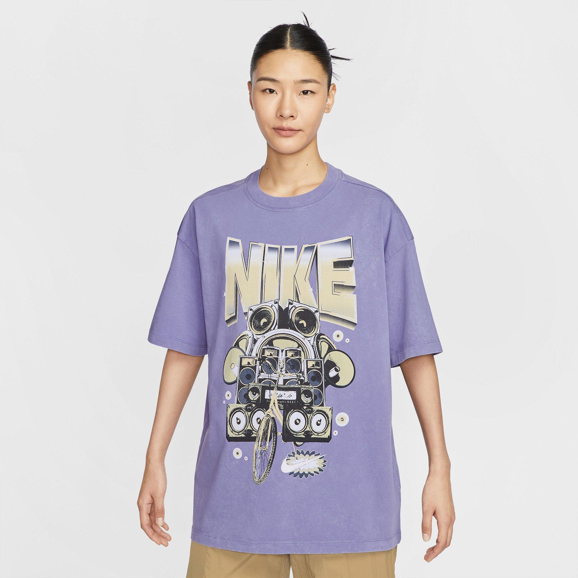 Dusty Amethyst - Nike - Sportswear Womens Oversized T-Shirt - 6
