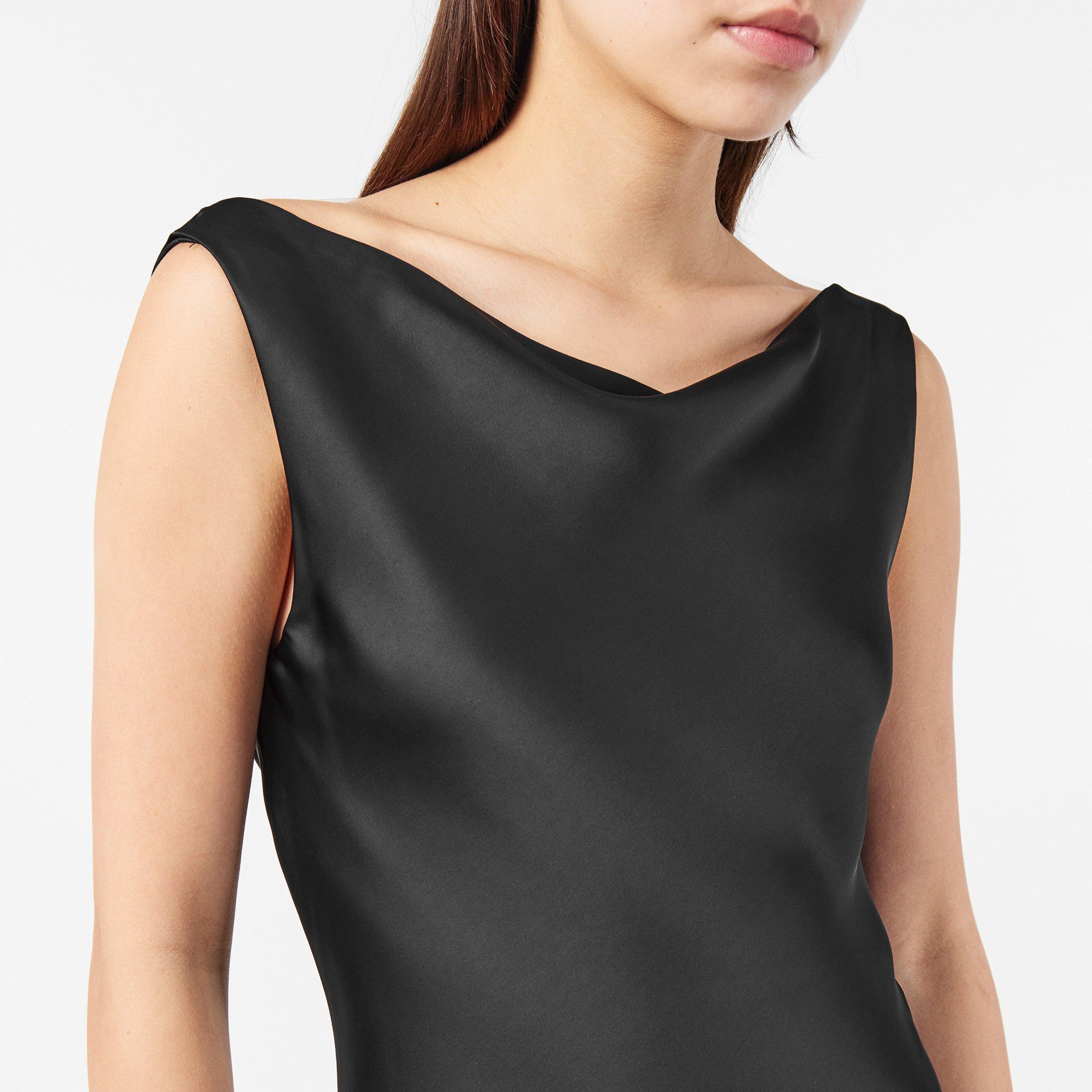 Black - Norma Kamali - Women's Mini Dress - 4