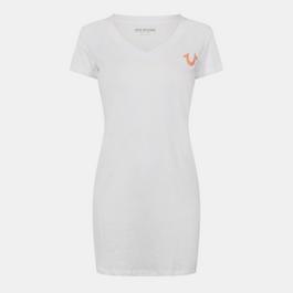 True Religion Buddha T-Shirt Mini Dress