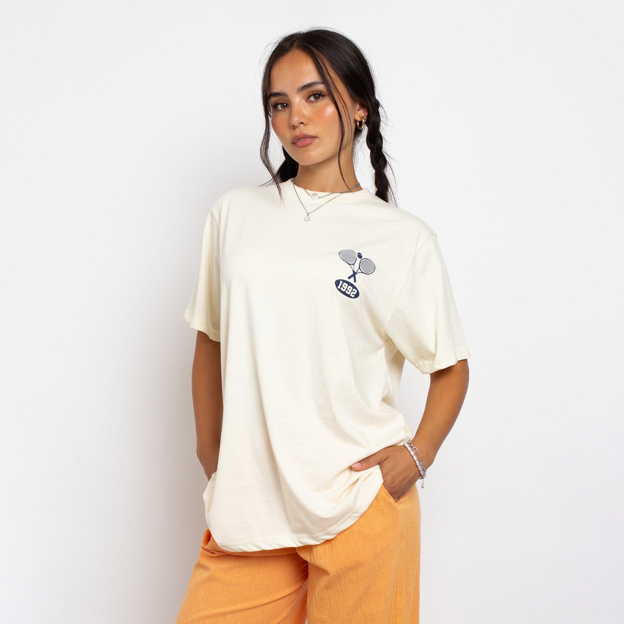 WHITE - Daisy Street - Sleeved Graphic T-Shirt - 5