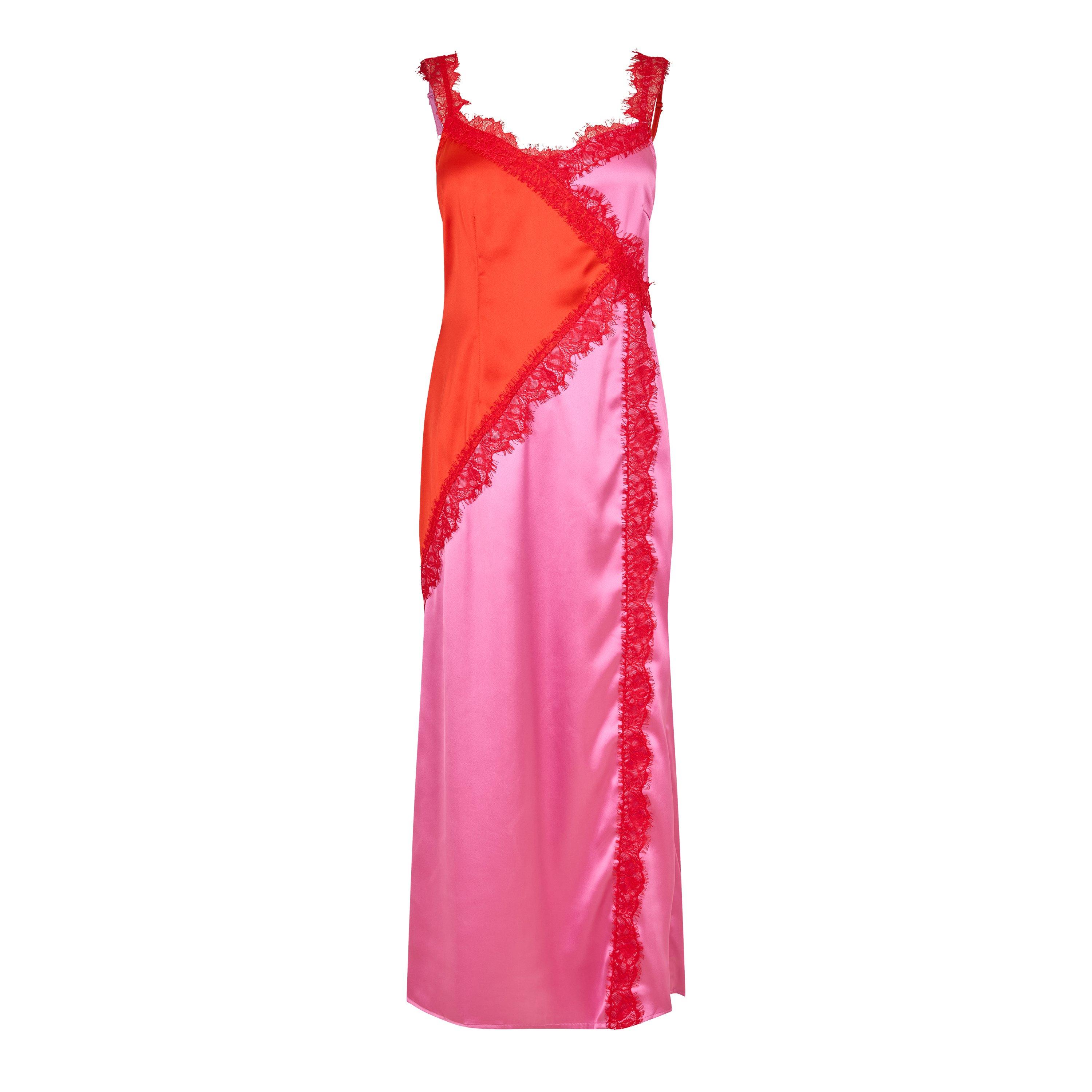 Never Fully Dressed Women's Long Maxi Dress - Red - 8 (XS)