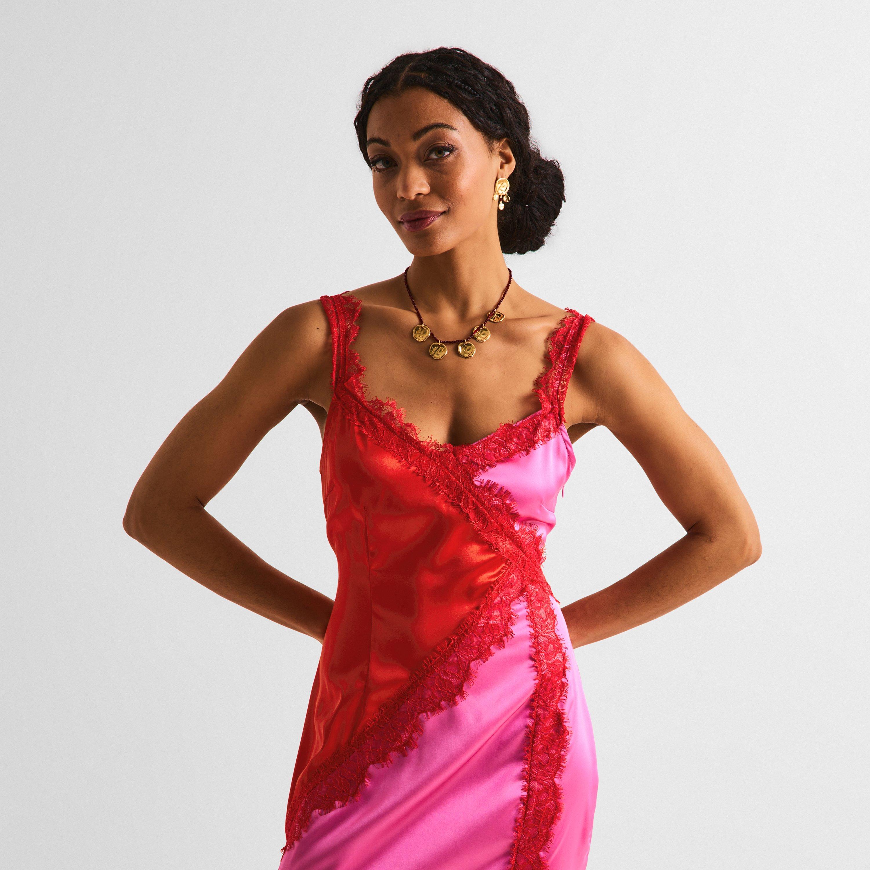 Red - Never Fully Dressed - Women's Long Maxi Dress - 3