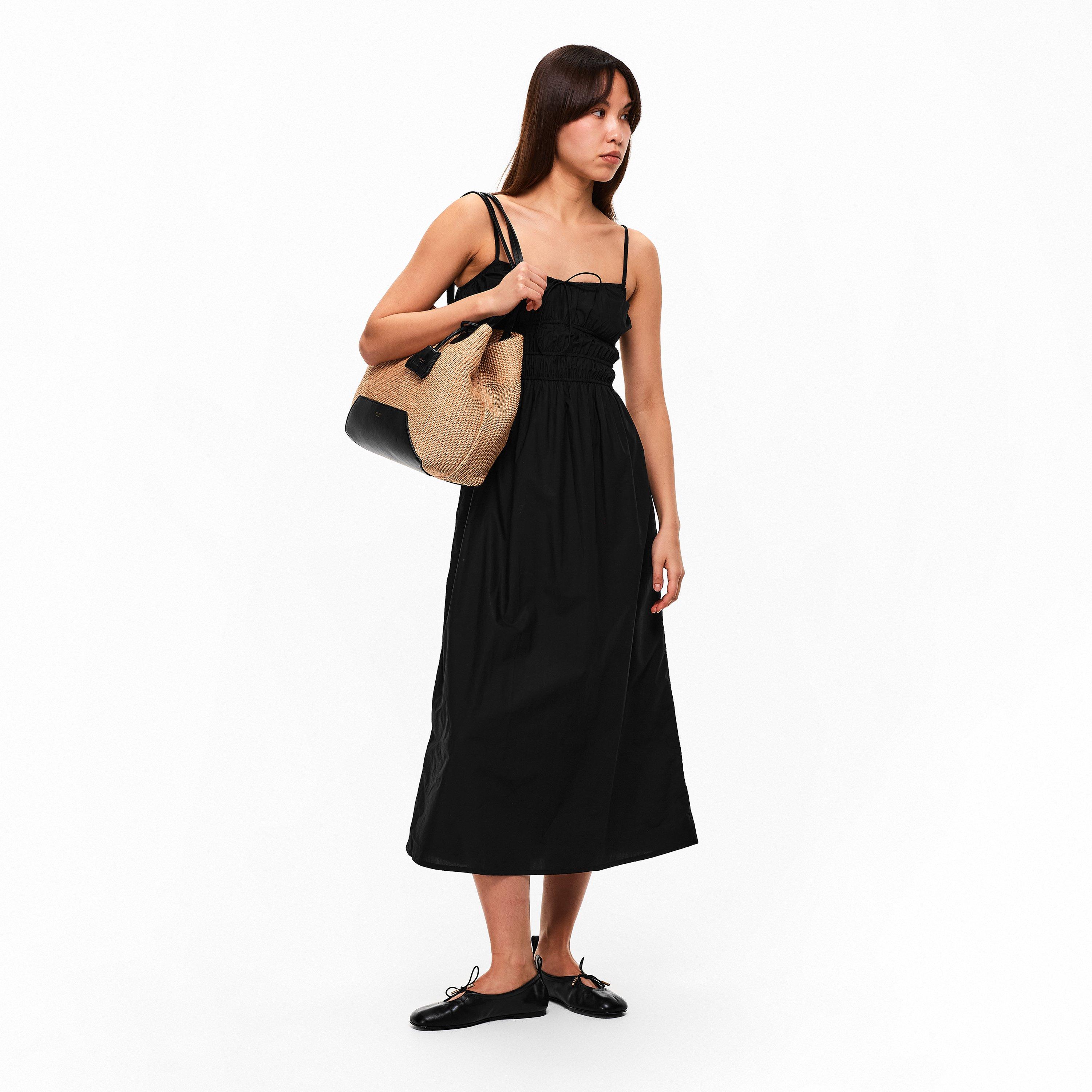 Black - Faithfull The Brand - Women's Marianne Md Dr A Line Dress - 6