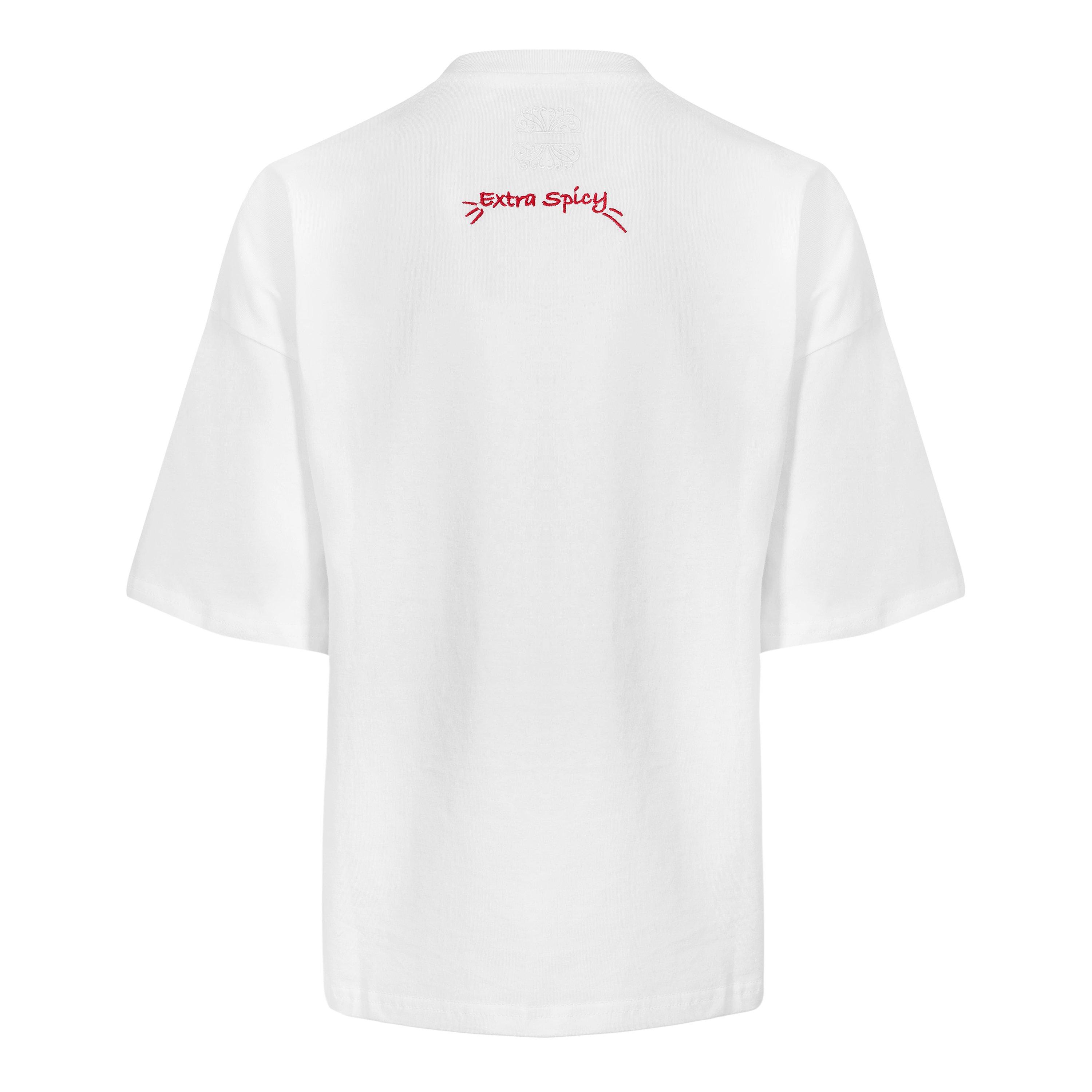 White - Never Fully Dressed - Women's Oversized Fit T-Shirt - 2