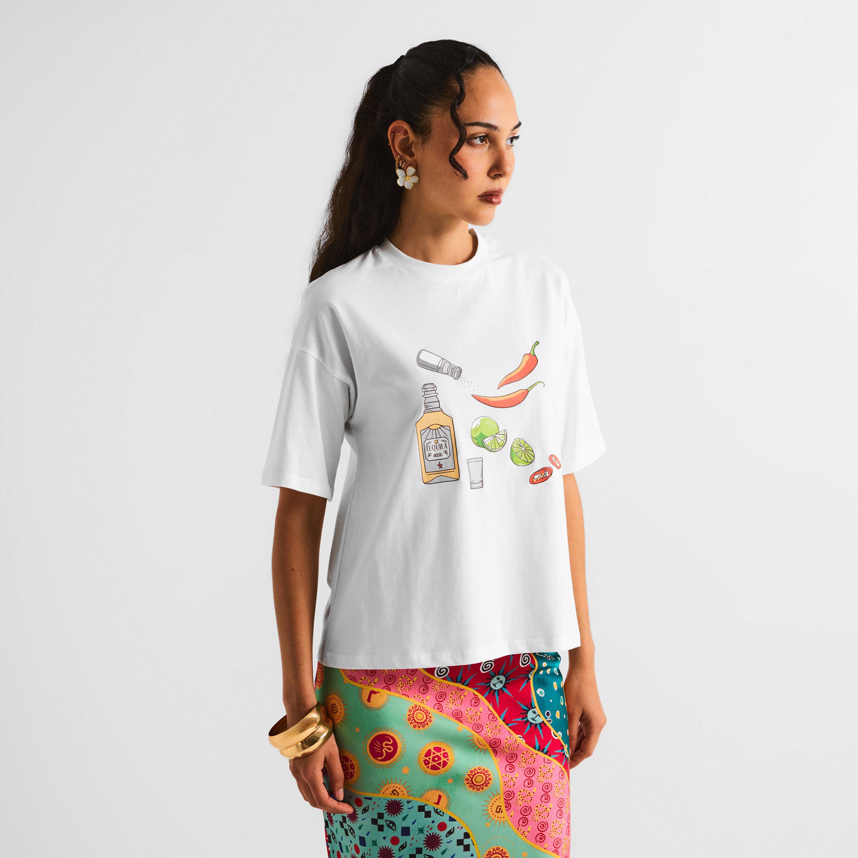 White - Never Fully Dressed - Women's Oversized Fit T-Shirt - 3