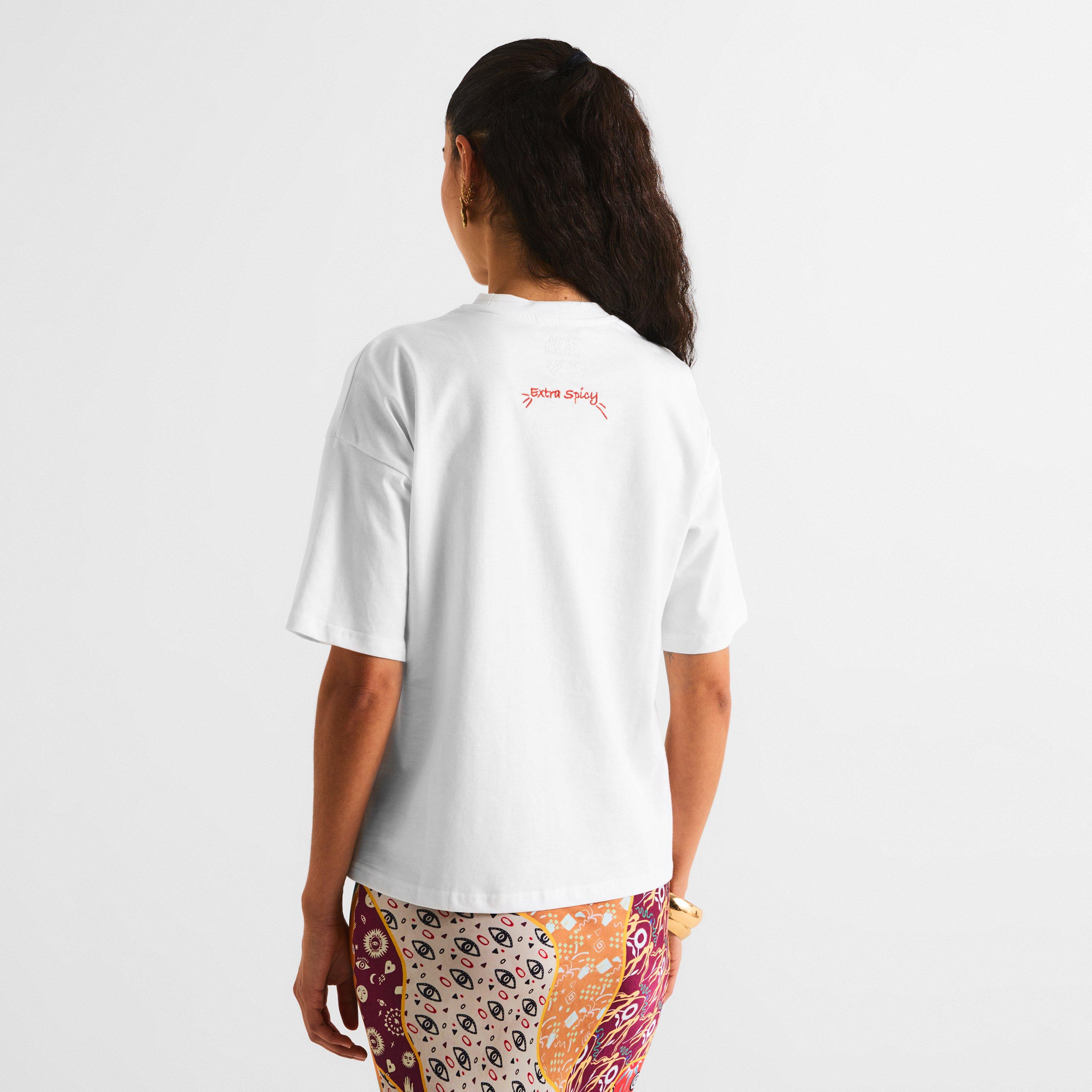 White - Never Fully Dressed - Women's Oversized Fit T-Shirt - 4