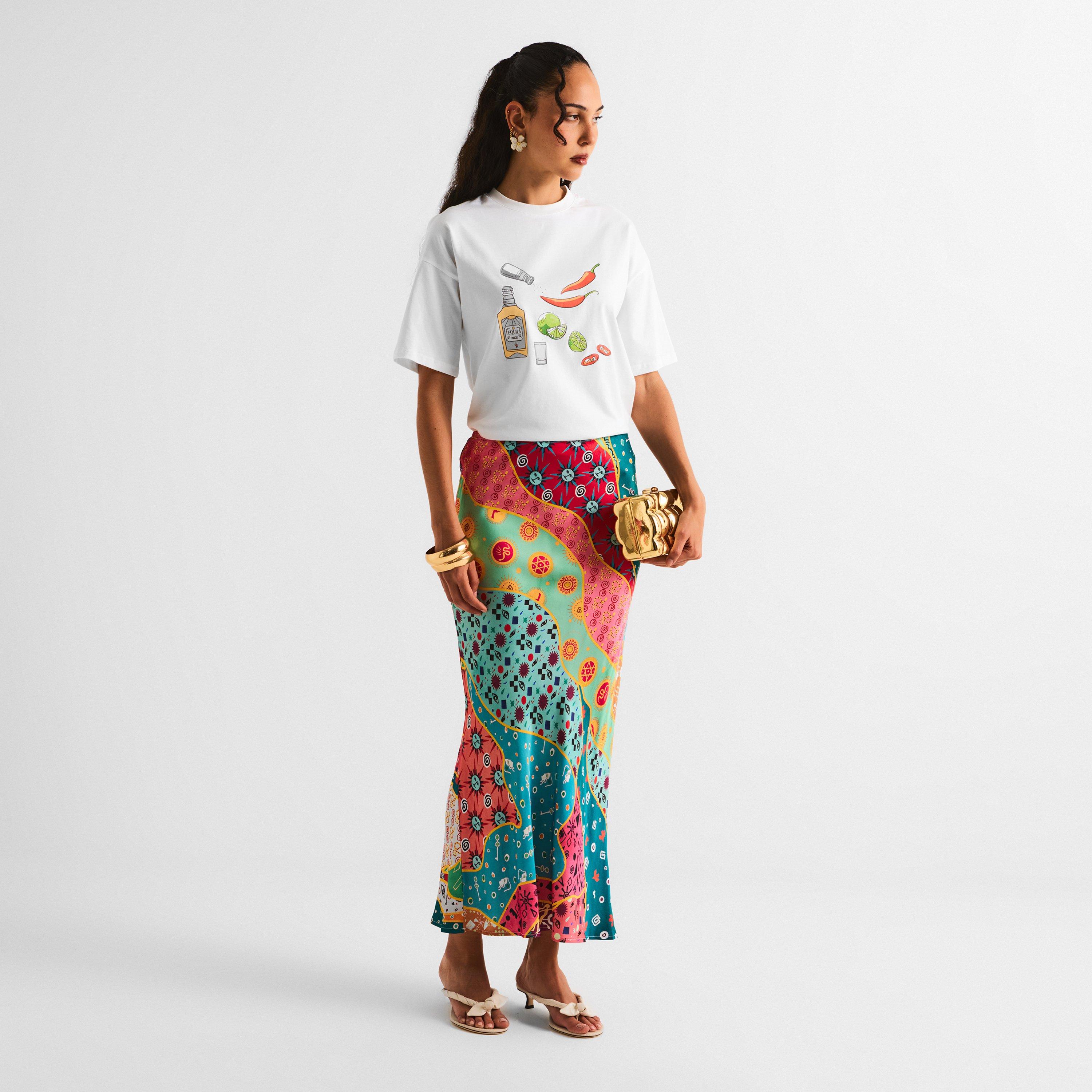 White - Never Fully Dressed - Women's Oversized Fit T-Shirt - 6