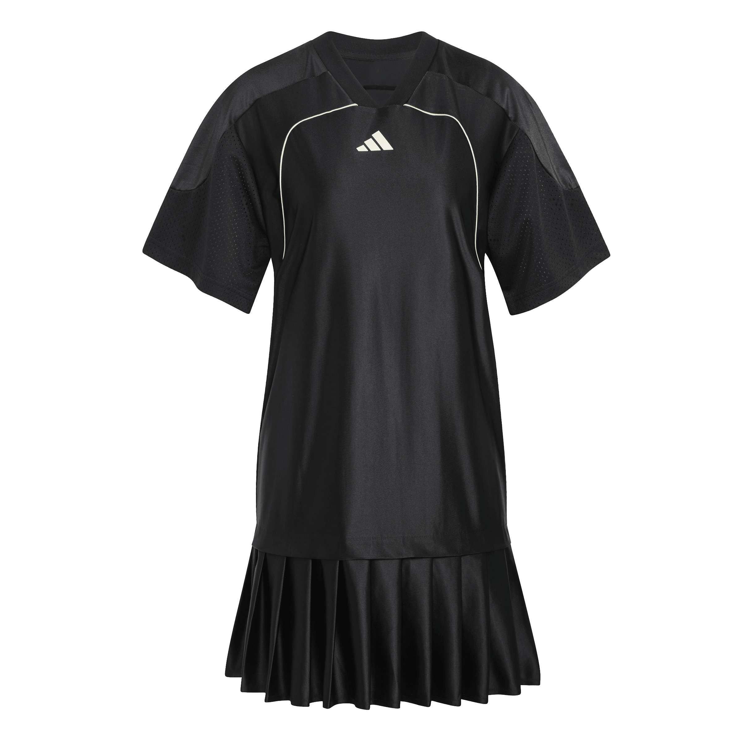 Black - adidas - Women's T-Shirt Dress - 1