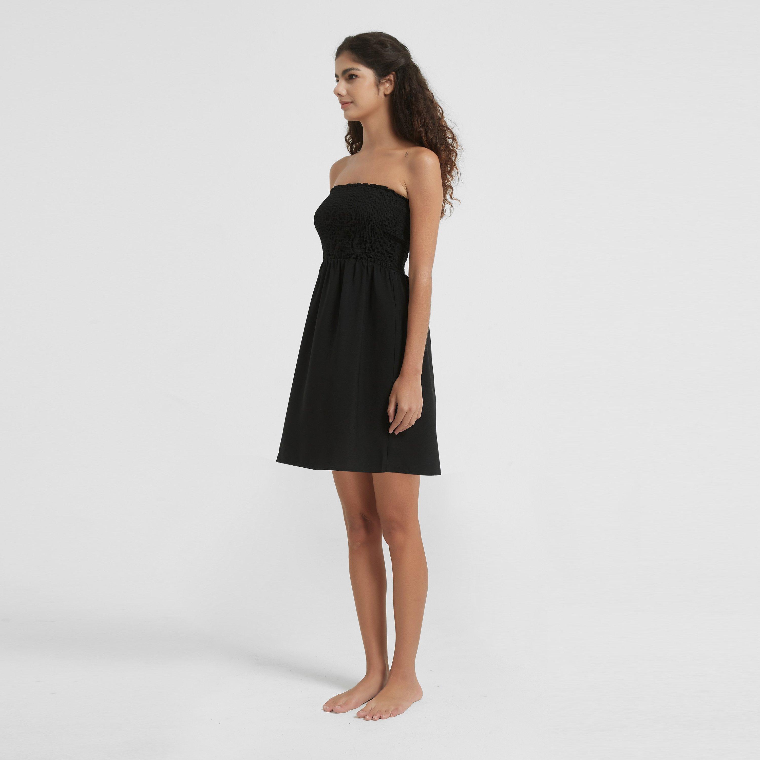 Black - Be You - Bandeau Beach Dress - 4